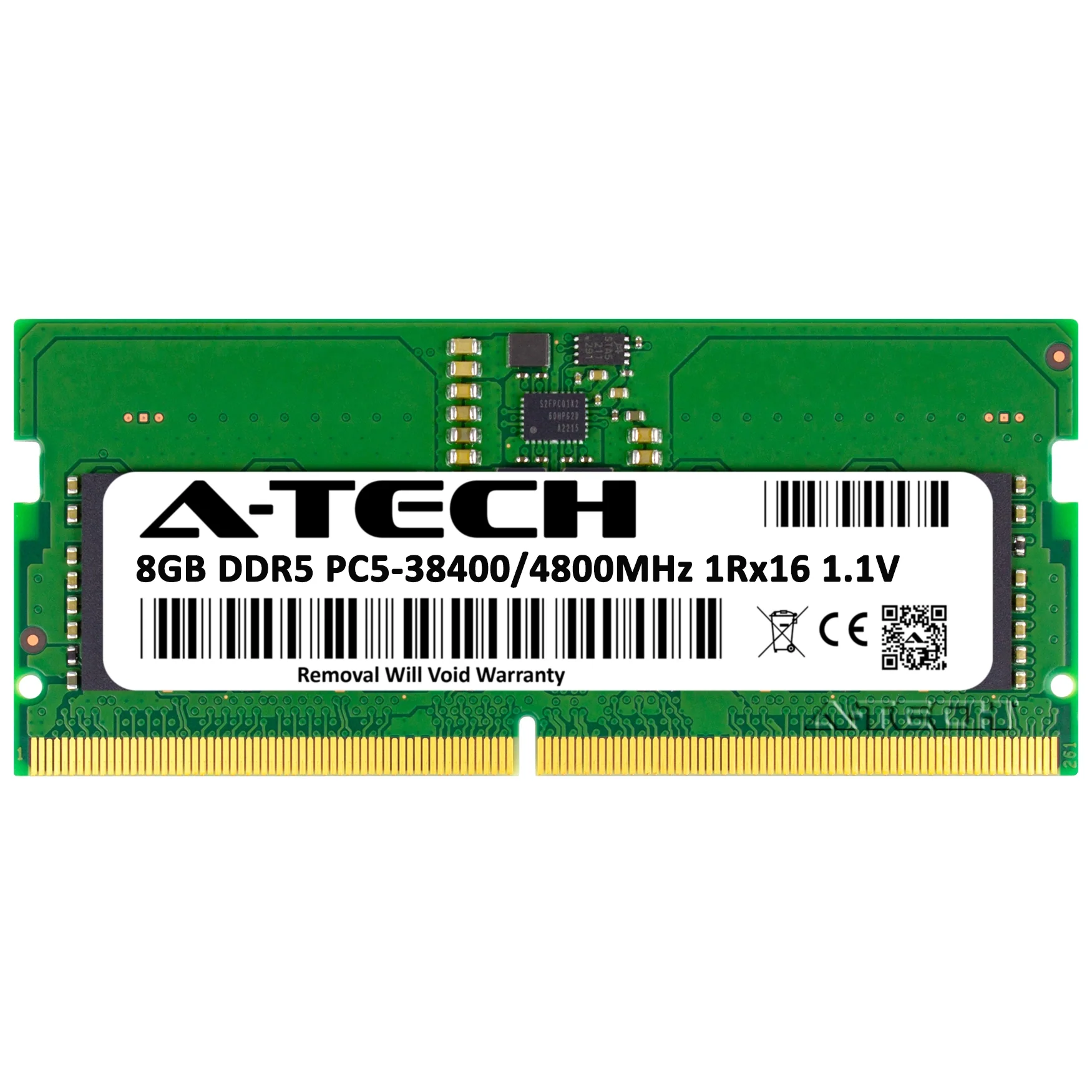 Adata AD5S48008G4-BSSB Equivalent 8GB PC5-38400 SODIMM Memory RAM - Image 2