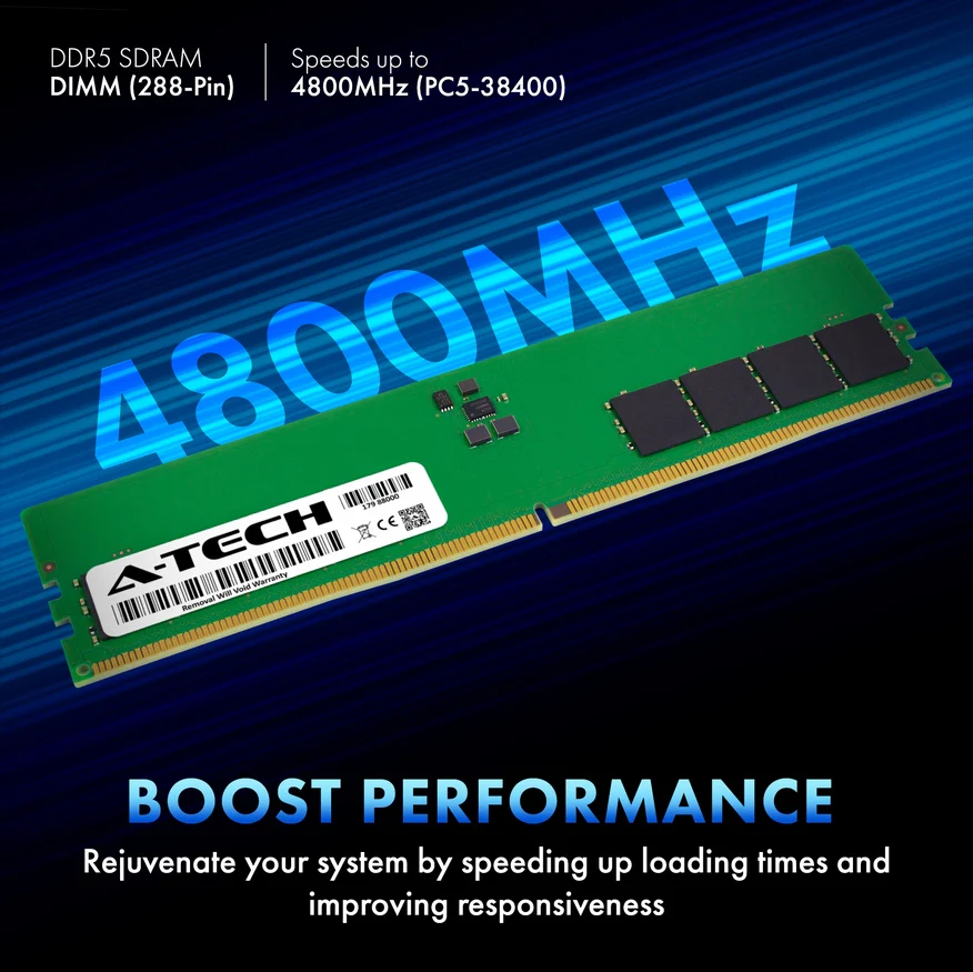 Adata AD5U480032G-R Equivalent 32GB PC5-38400 DIMM Memory RAM - Image 4