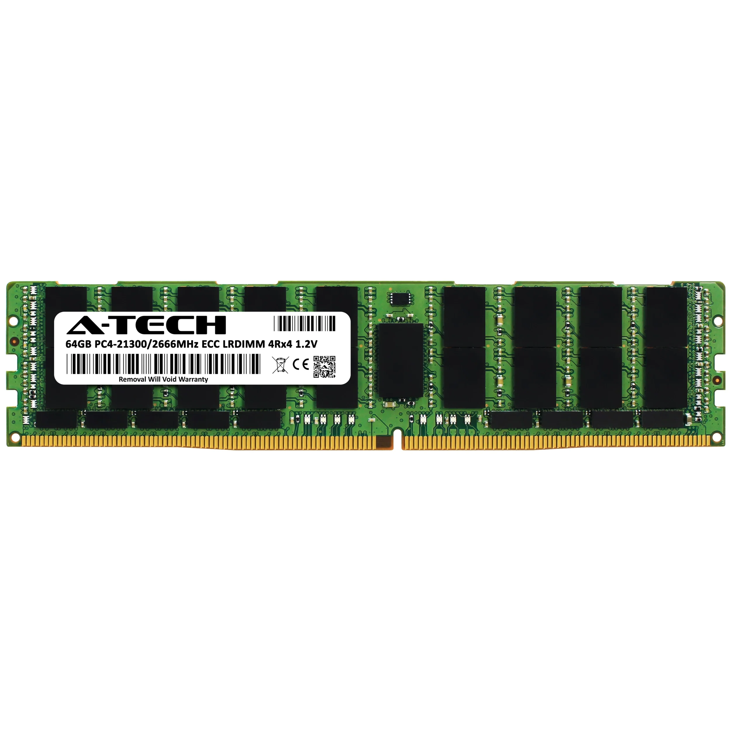 AIC HA201-TP Memory RAM | 64GB 4Rx4 DDR4 2666MHz (PC4-21300) LRDIMM - Image 2