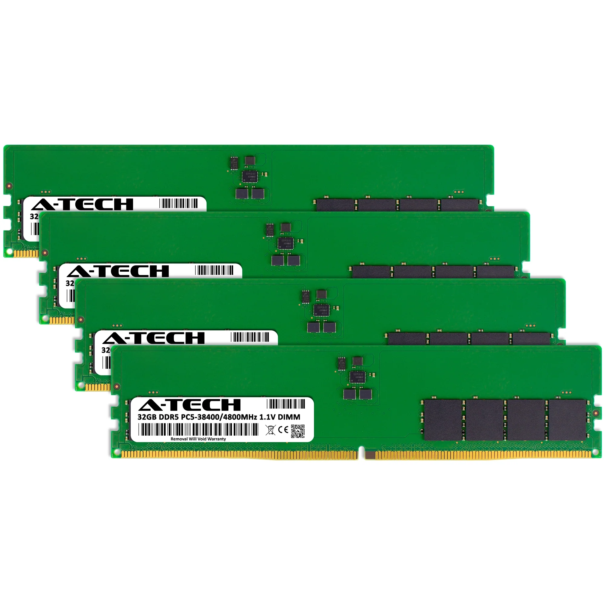 ASRock Rack AM5D4ID-2T/BCM Memory RAM | 128GB Kit (4x32GB)  DDR5 4800MHz (PC5-38400) Non-ECC DIMM - Image 2