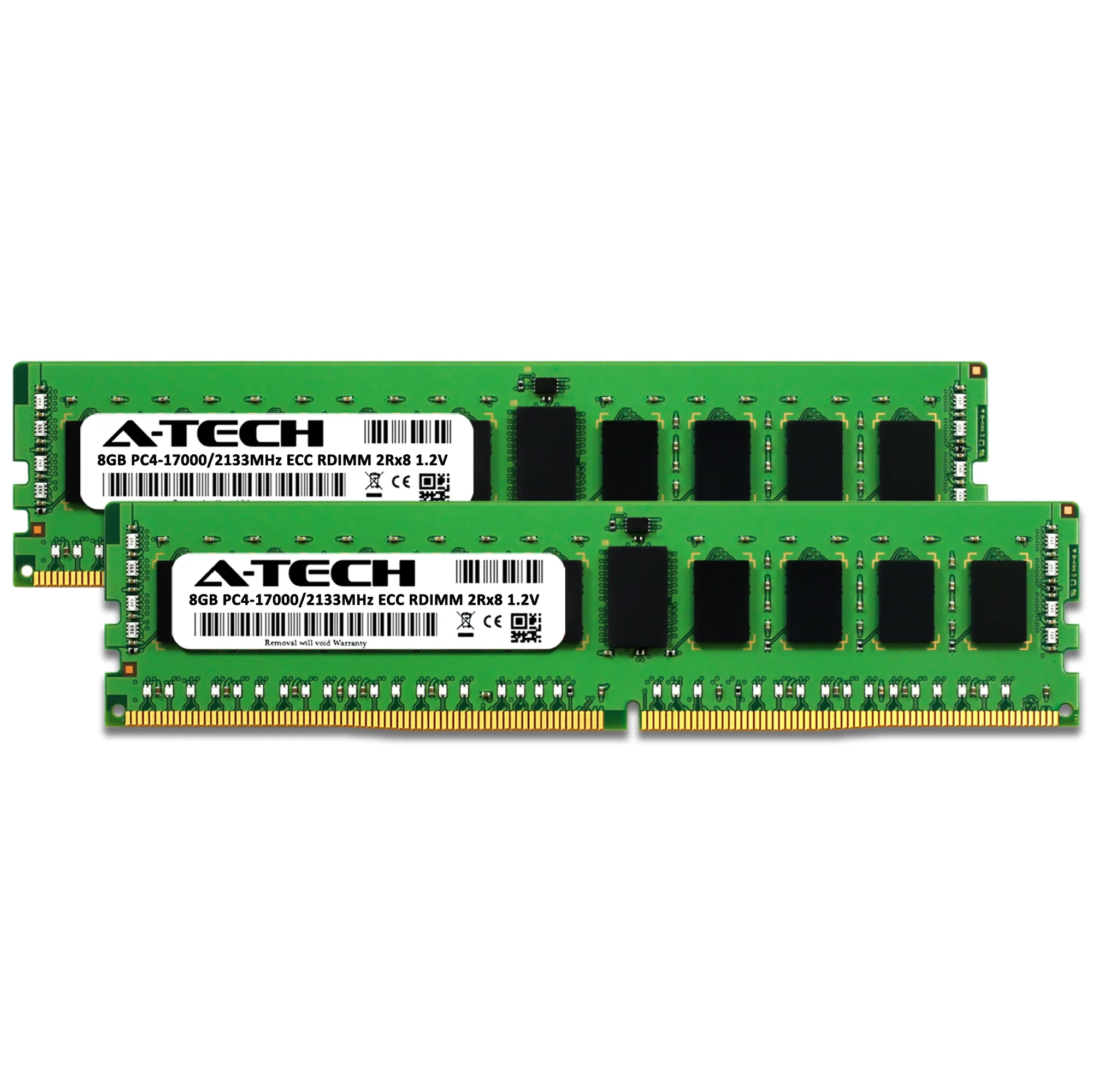 ASRock Rack D1521D4I Memory RAM | 16GB Kit (2x8GB) 2Rx8 DDR4 2133MHz (PC4-17000) RDIMM - Image 2
