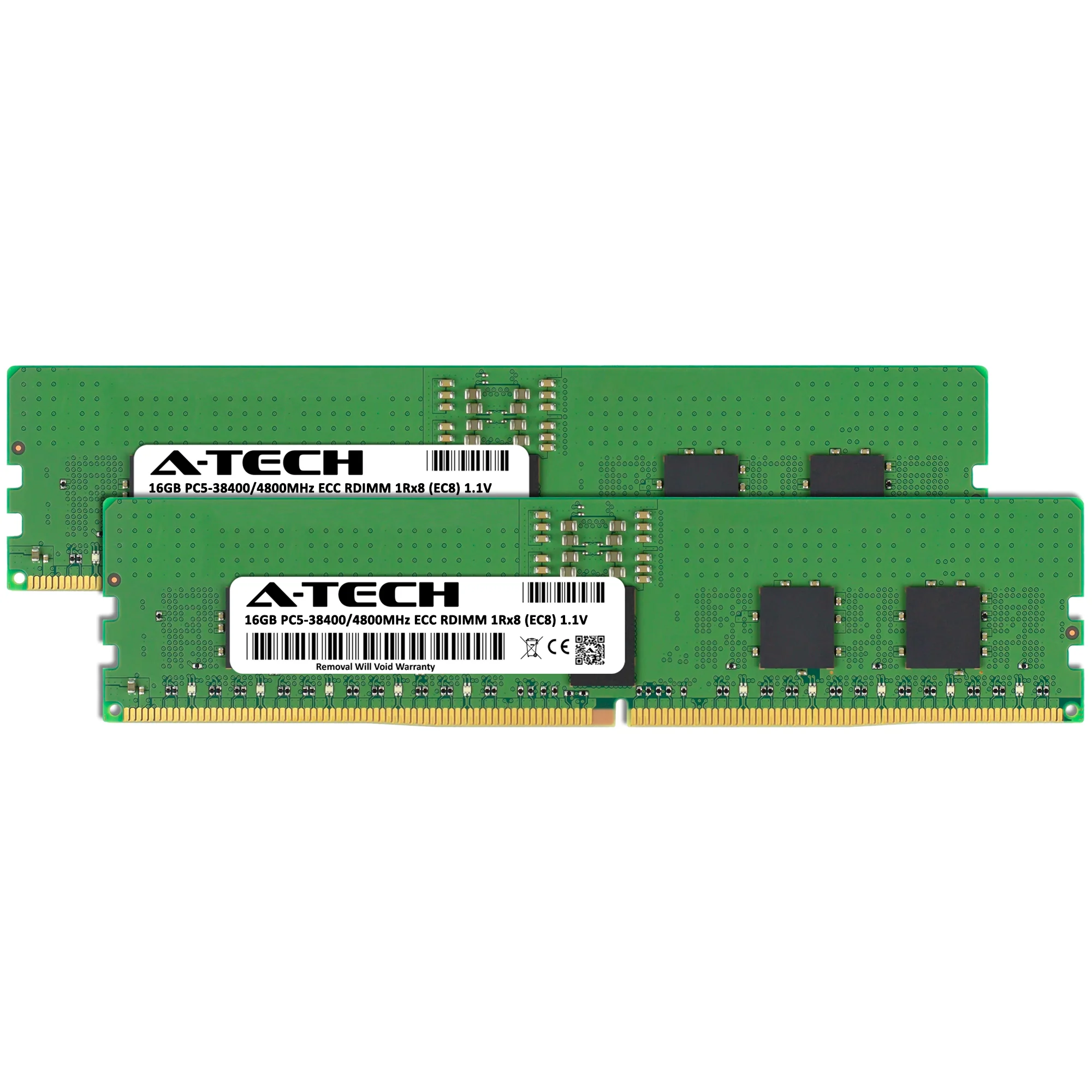 ASRock Rack SP2C741D16NQM3-2Q Memory RAM | 32GB Kit (2x16GB) 1Rx8 DDR5 4800MHz (PC5-38400) EC8 RDIMM - Image 2