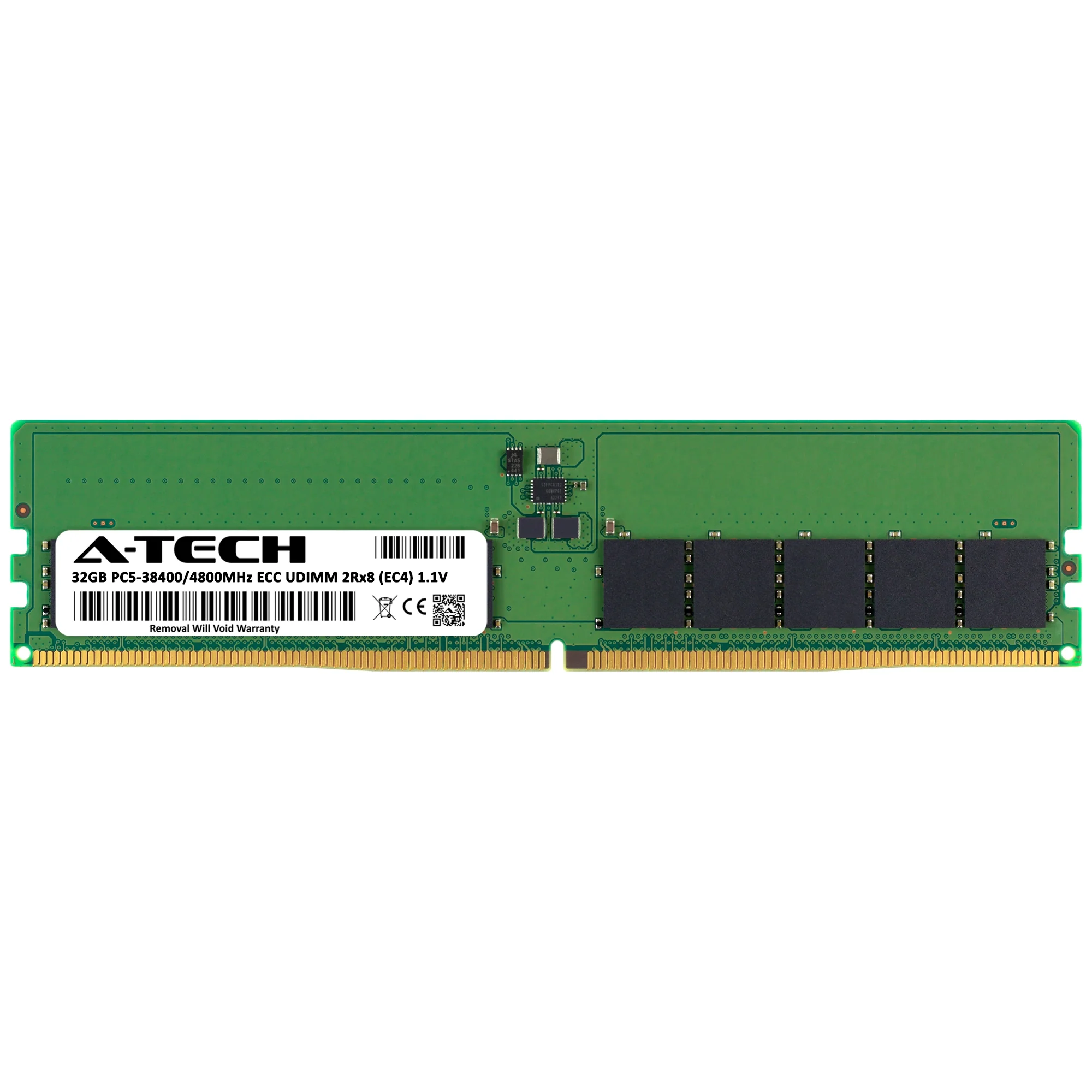 ASRock Rack W680D4U Memory RAM | 32GB 2Rx8 DDR5 4800MHz (PC5-38400) EC4 ECC UDIMM - Image 2