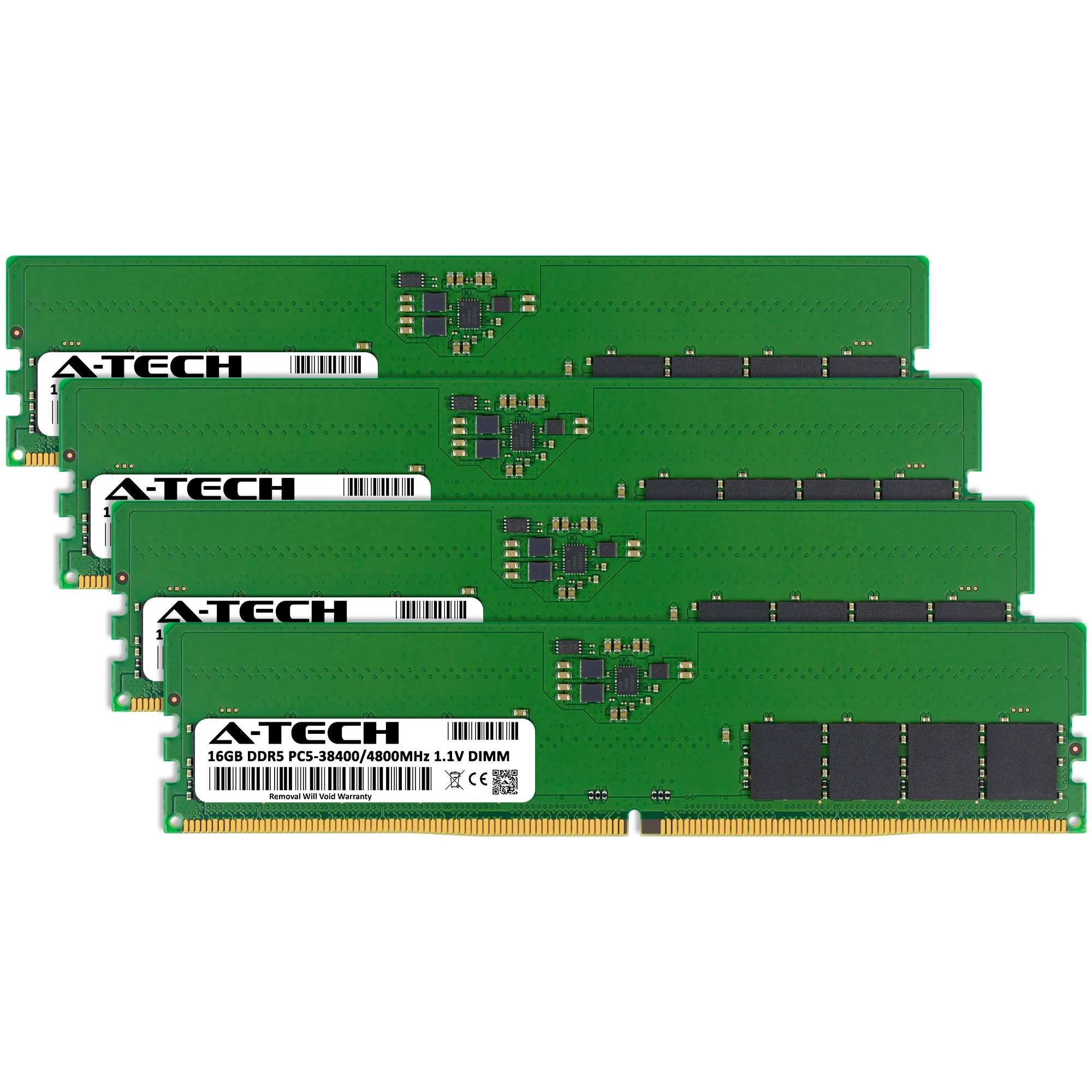 ASRock Rack W680D4U Memory RAM | 64GB Kit (4x16GB)  DDR5 4800MHz (PC5-38400) Non-ECC DIMM - Image 2