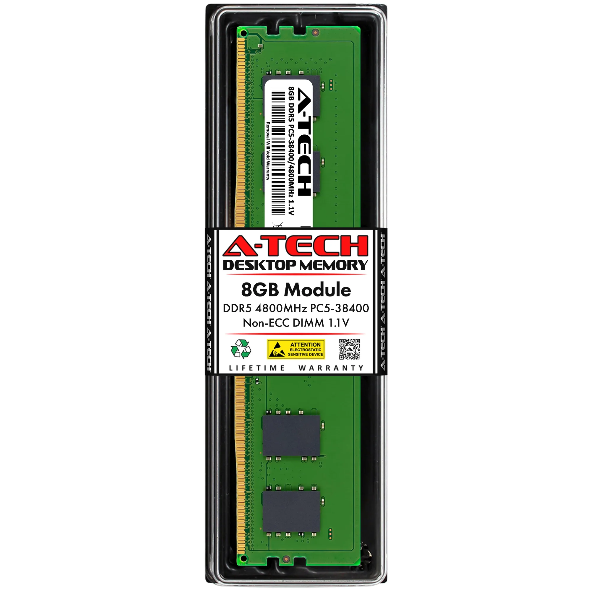 ASRock Rack Z690D4ID-2T Memory RAM | 8GB  DDR5 4800MHz (PC5-38400) Non-ECC DIMM