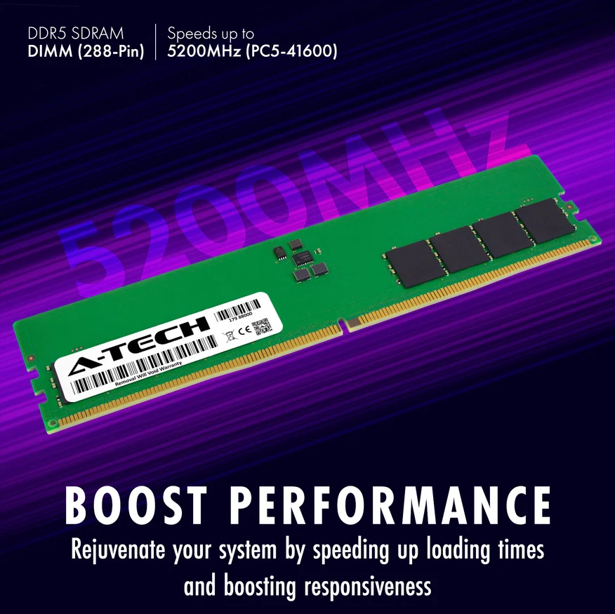 Crucial CT16G52C42U5 Equivalent 16GB PC5-41600 DIMM Memory RAM - Image 4