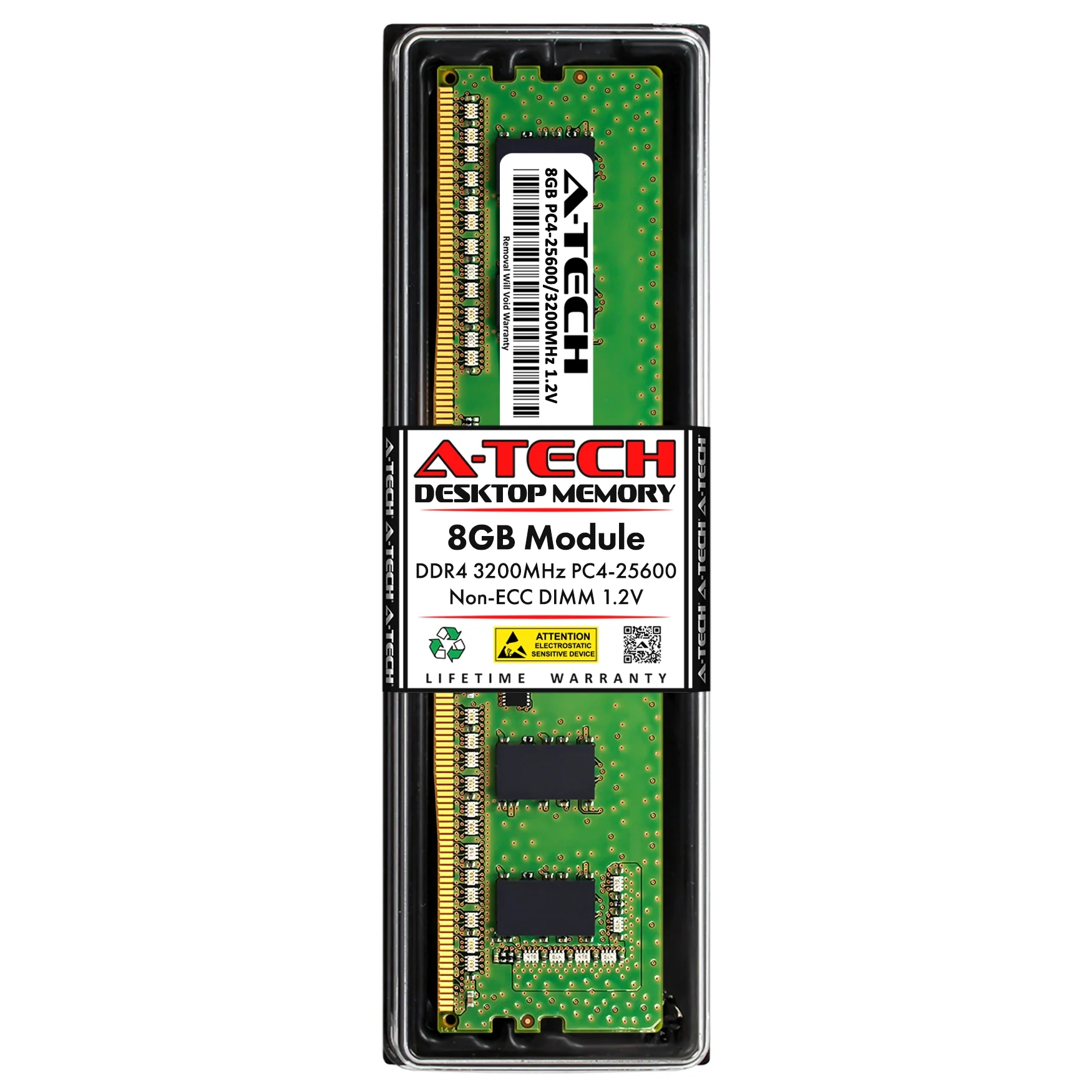 Fujitsu CELSIUS W5010 D3817 Memory RAM | 8GB  DDR4 3200MHz (PC4-25600) Non-ECC DIMM