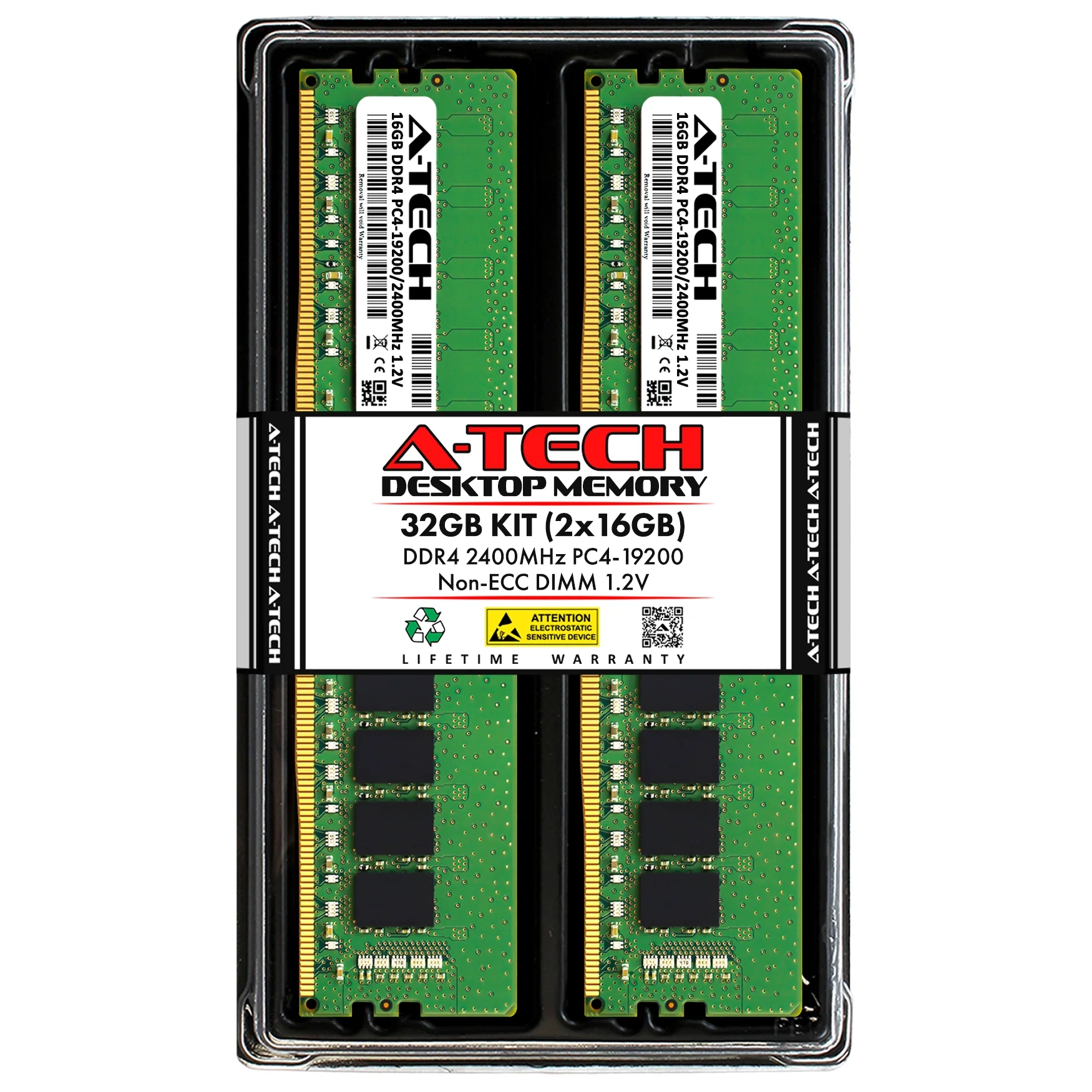 Fujitsu ESPRIMO P956/94+ (D3402) Memory RAM | 32GB Kit (2x16GB)  DDR4 2400MHz (PC4-19200) Non-ECC DIMM