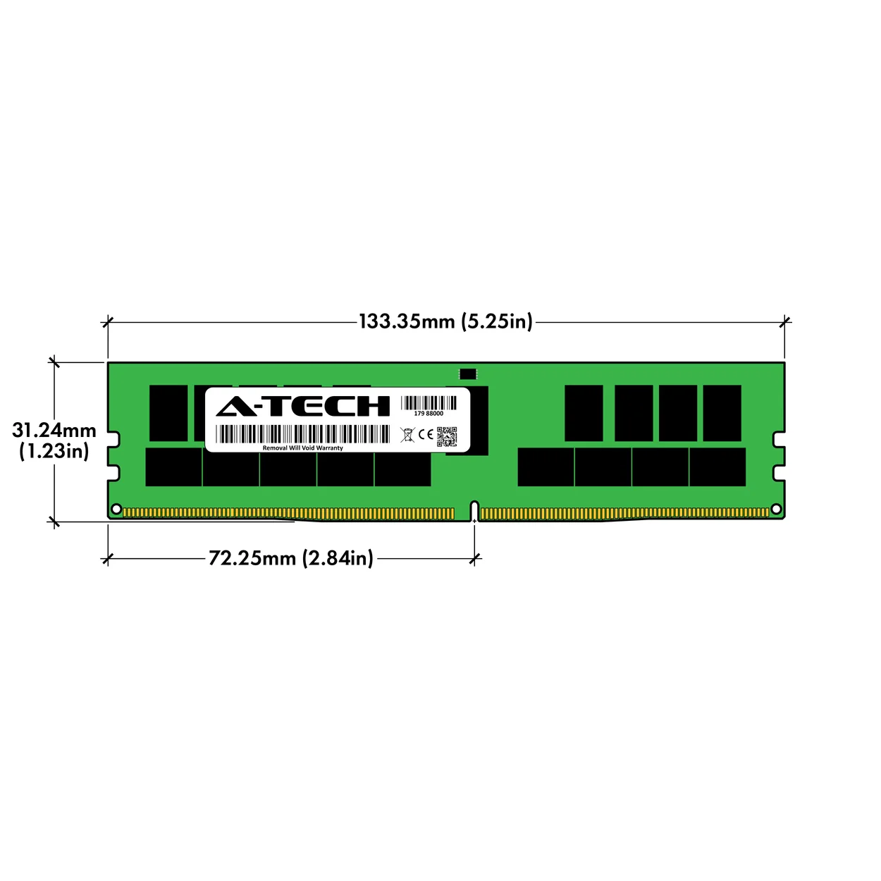 GIGABYTE H23N-R4O Memory RAM | 32GB 2Rx4 DDR4 2400MHz (PC4-19200) RDIMM - Image 3
