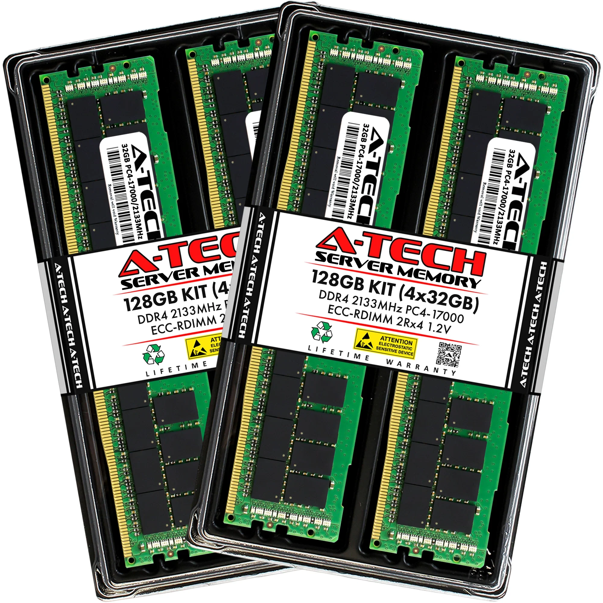 IBM Flex System x240 M5 Type 2591 Memory RAM | 128GB Kit (4x32GB) 2Rx4 DDR4 2133MHz (PC4-17000) RDIMM