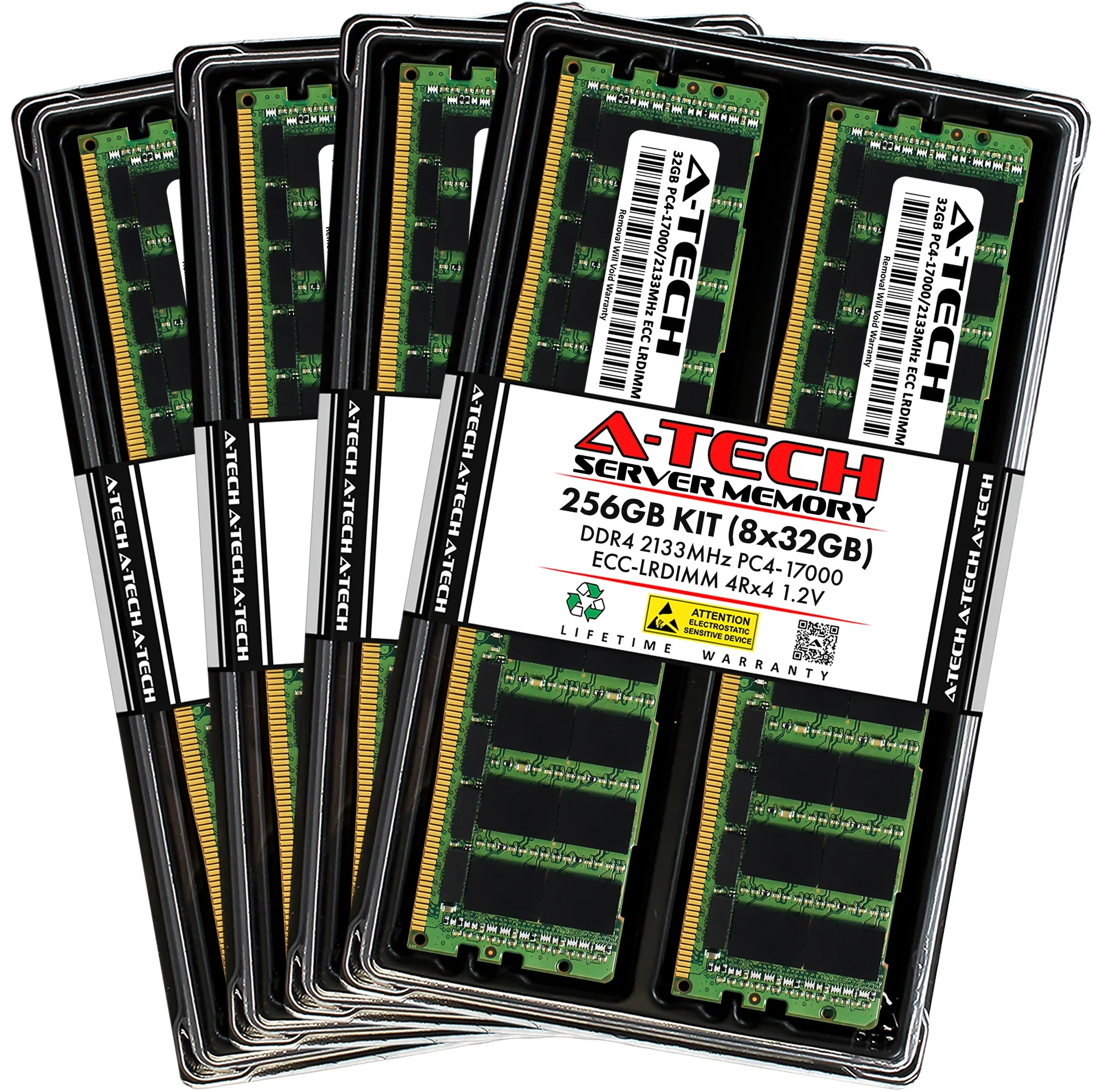 IBM Flex System x240 M5 Type 2591 Memory RAM | 256GB Kit (8x32GB) 4Rx4 DDR4 2133MHz (PC4-17000) LRDIMM