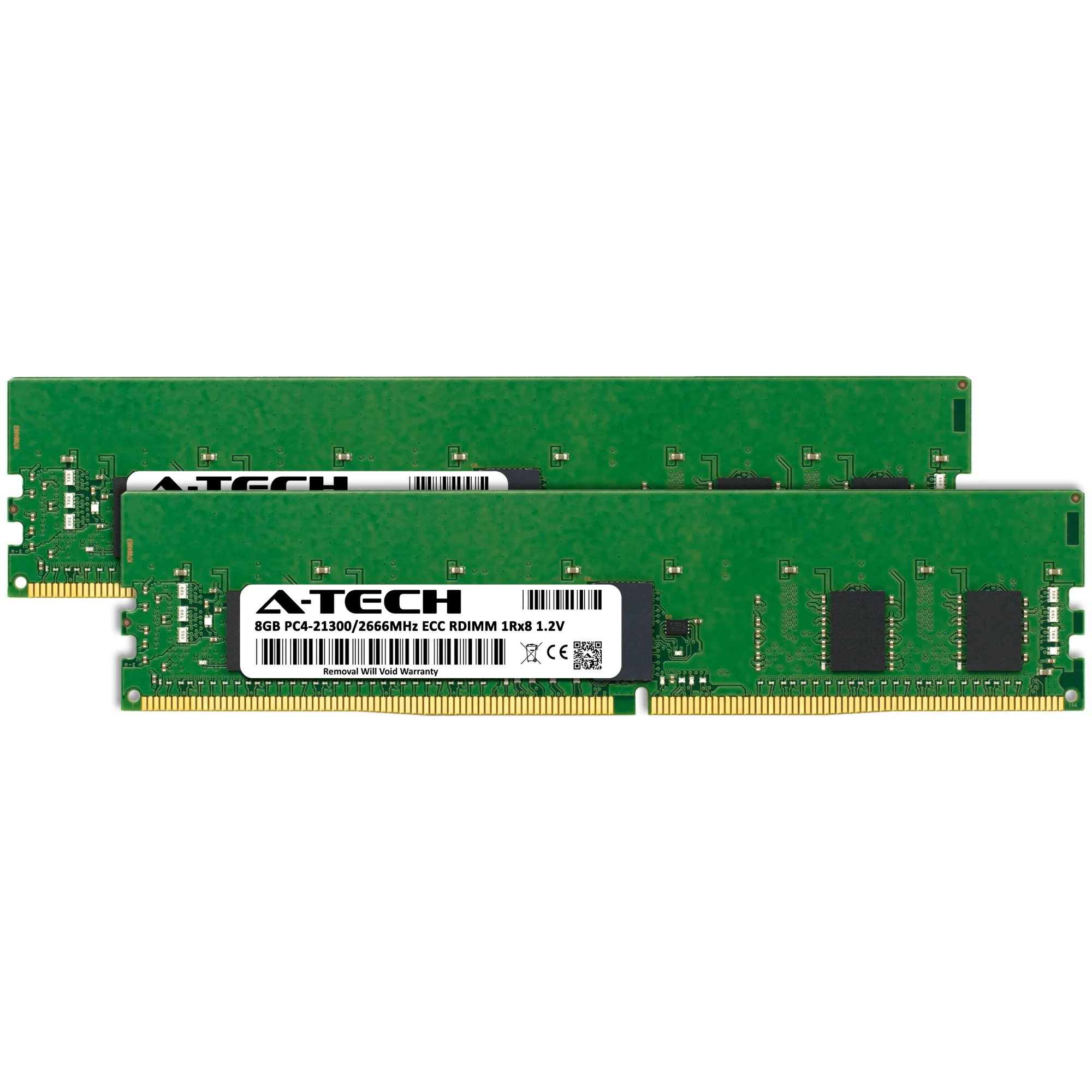 Intel S2600WT Memory RAM | 16GB Kit (2x8GB) 1Rx8 DDR4 2666MHz (PC4-21300) RDIMM - Image 2