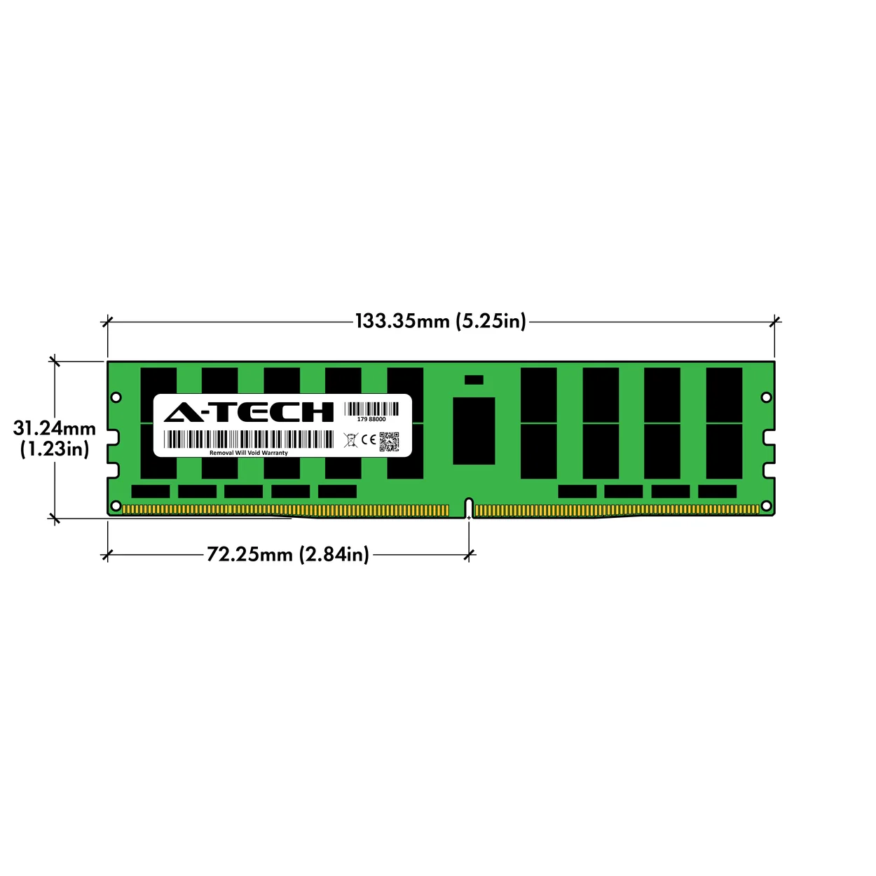 Intel S2600WTT Memory RAM | 64GB 4Rx4 DDR4 2666MHz (PC4-21300) LRDIMM - Image 3