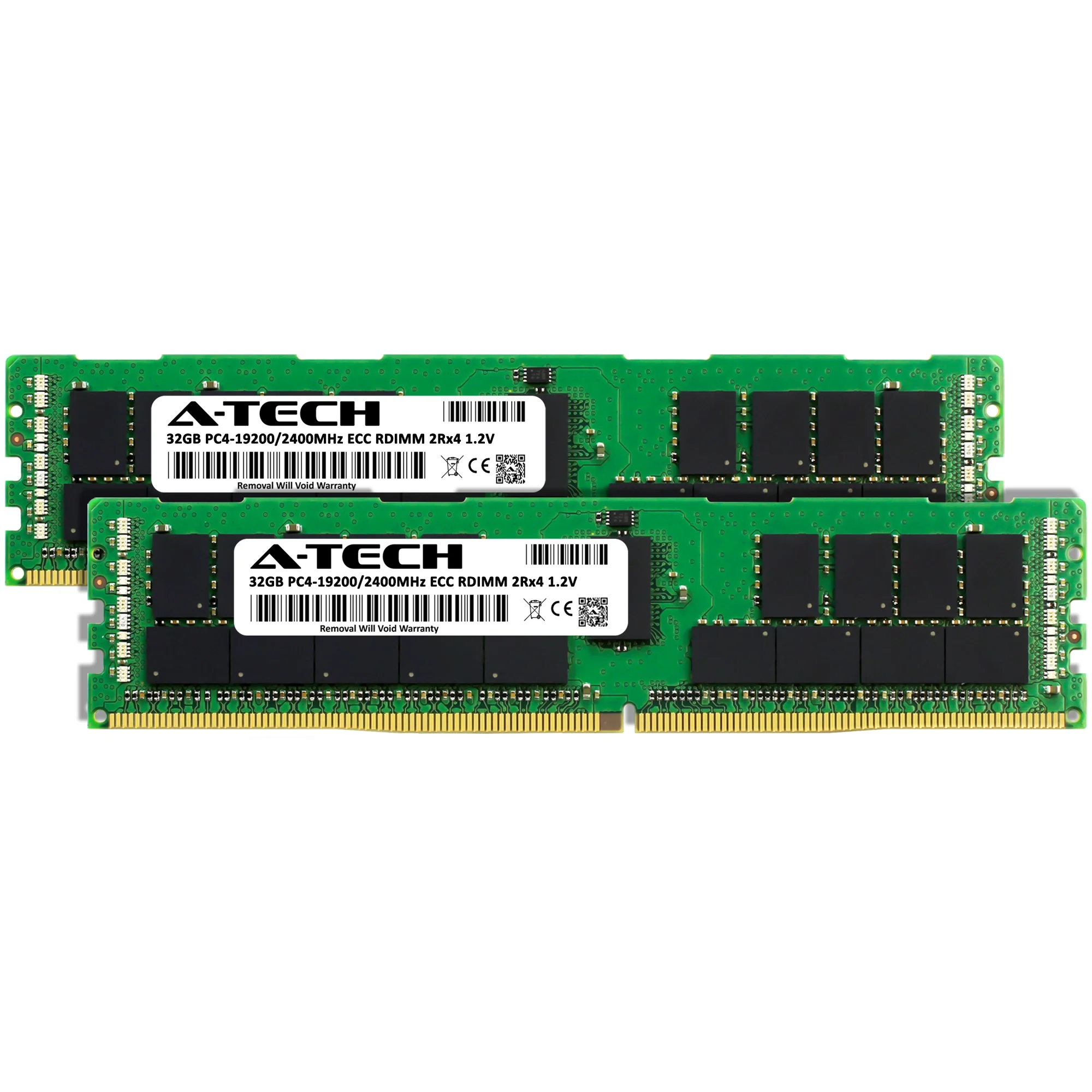 Intel S7200AP Memory RAM | 64GB Kit (2x32GB) 2Rx4 DDR4 2400MHz (PC4-19200) RDIMM - Image 2