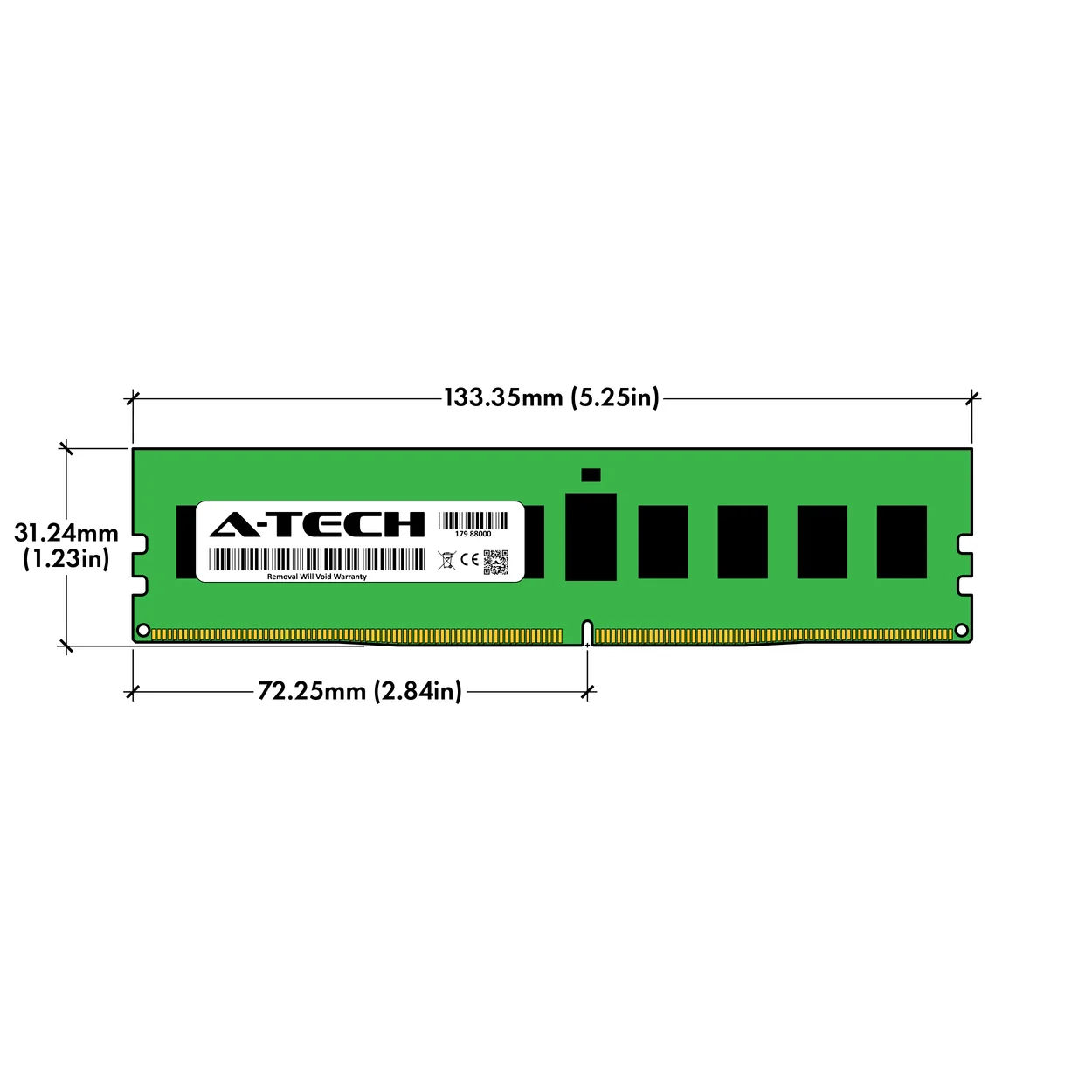 Intel Xeon E5-2628LV3 Memory RAM | 16GB Kit (2x8GB) 2Rx8 DDR4 2666MHz (PC4-21300) RDIMM - Image 3
