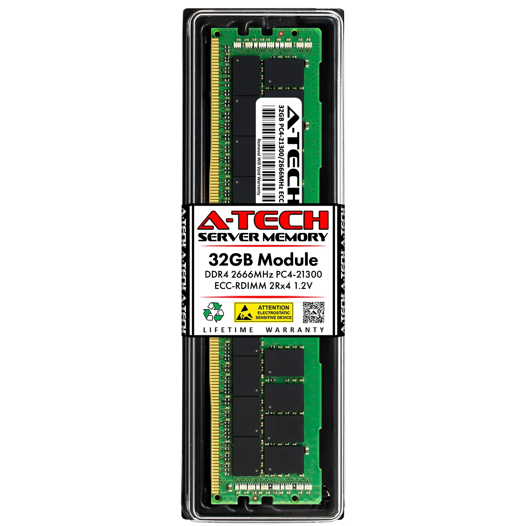 Intel Xeon E5-4660V4 Memory RAM | 32GB 2Rx4 DDR4 2666MHz (PC4-21300) RDIMM