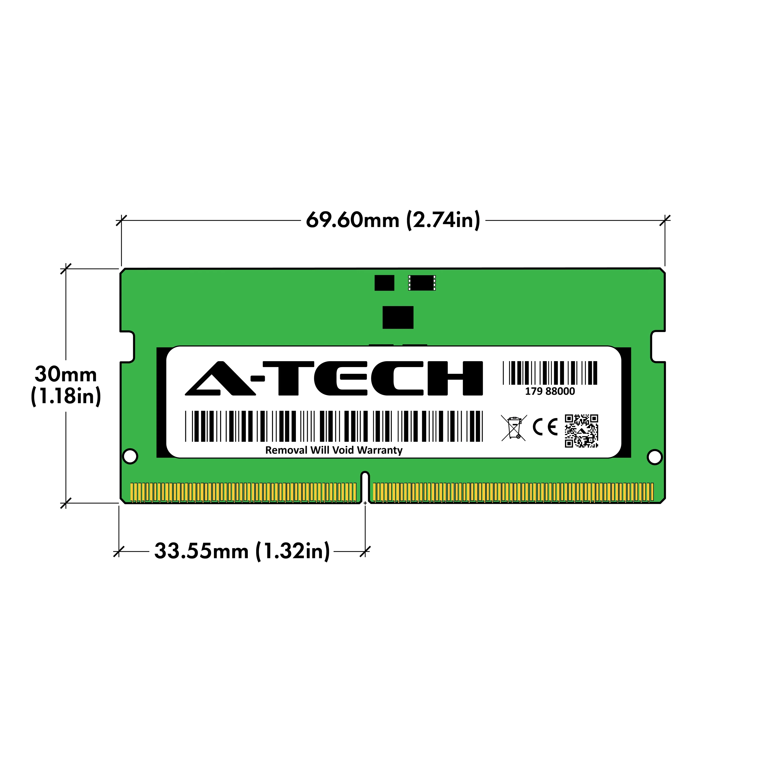 Kingston KCP548SS6K2-16 Equivalent 8GB PC5-38400 SODIMM Memory RAM - Image 3