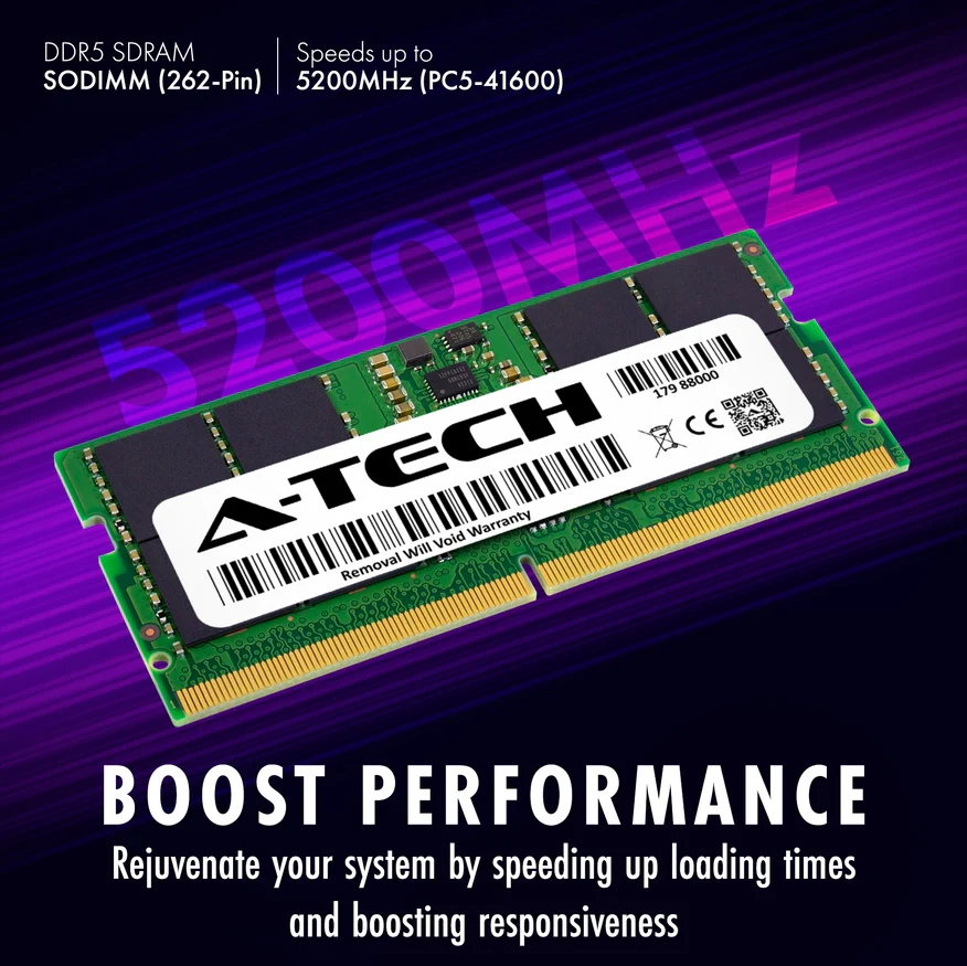 Kingston KVR52S42BD8K2-64 Equivalent 32GB PC5-41600 SODIMM Memory RAM - Image 4