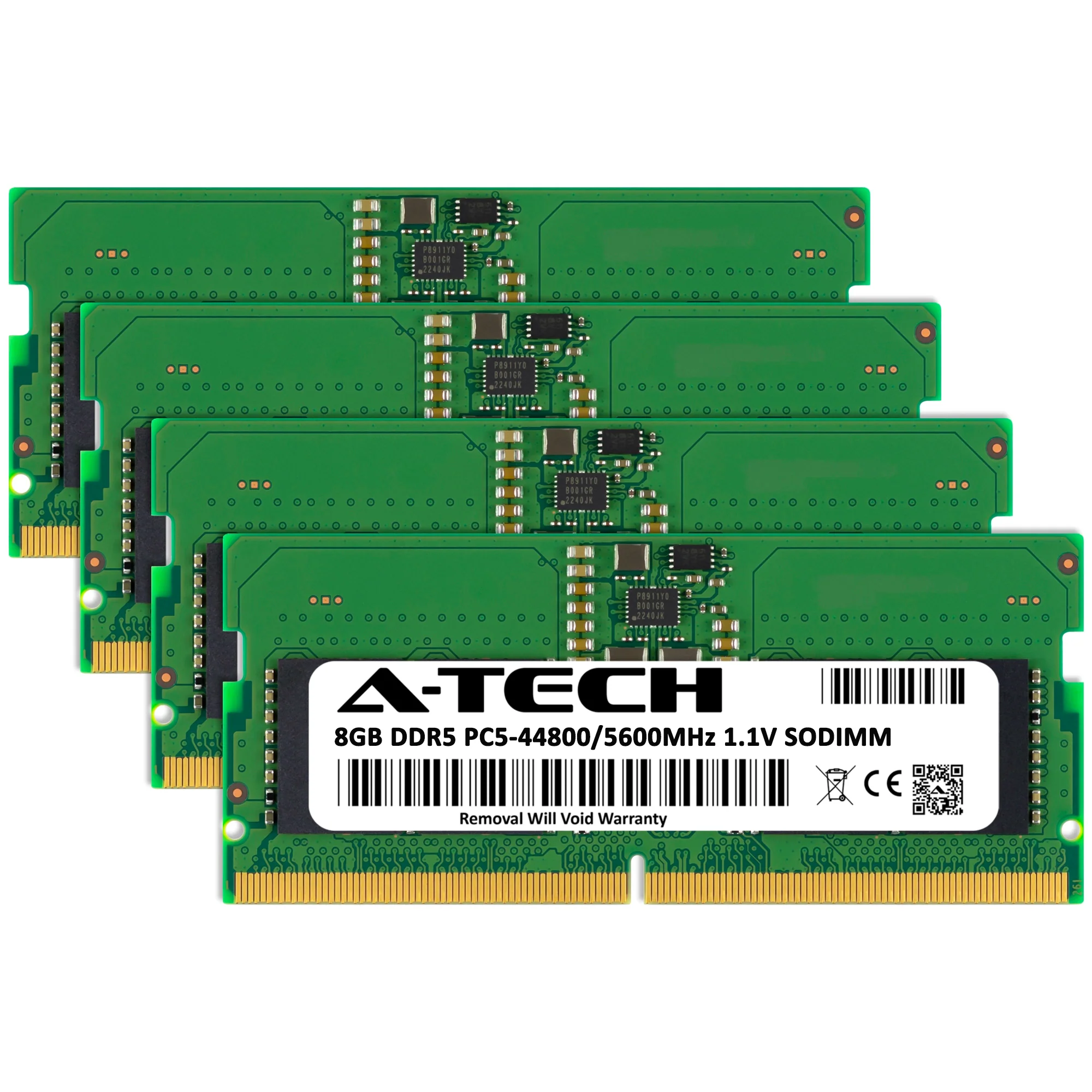 MSI CreatorPro X17 HX A13VKS Memory RAM | 32GB Kit (4x8GB)  DDR5 5600MHz (PC5-44800) SODIMM - Image 2