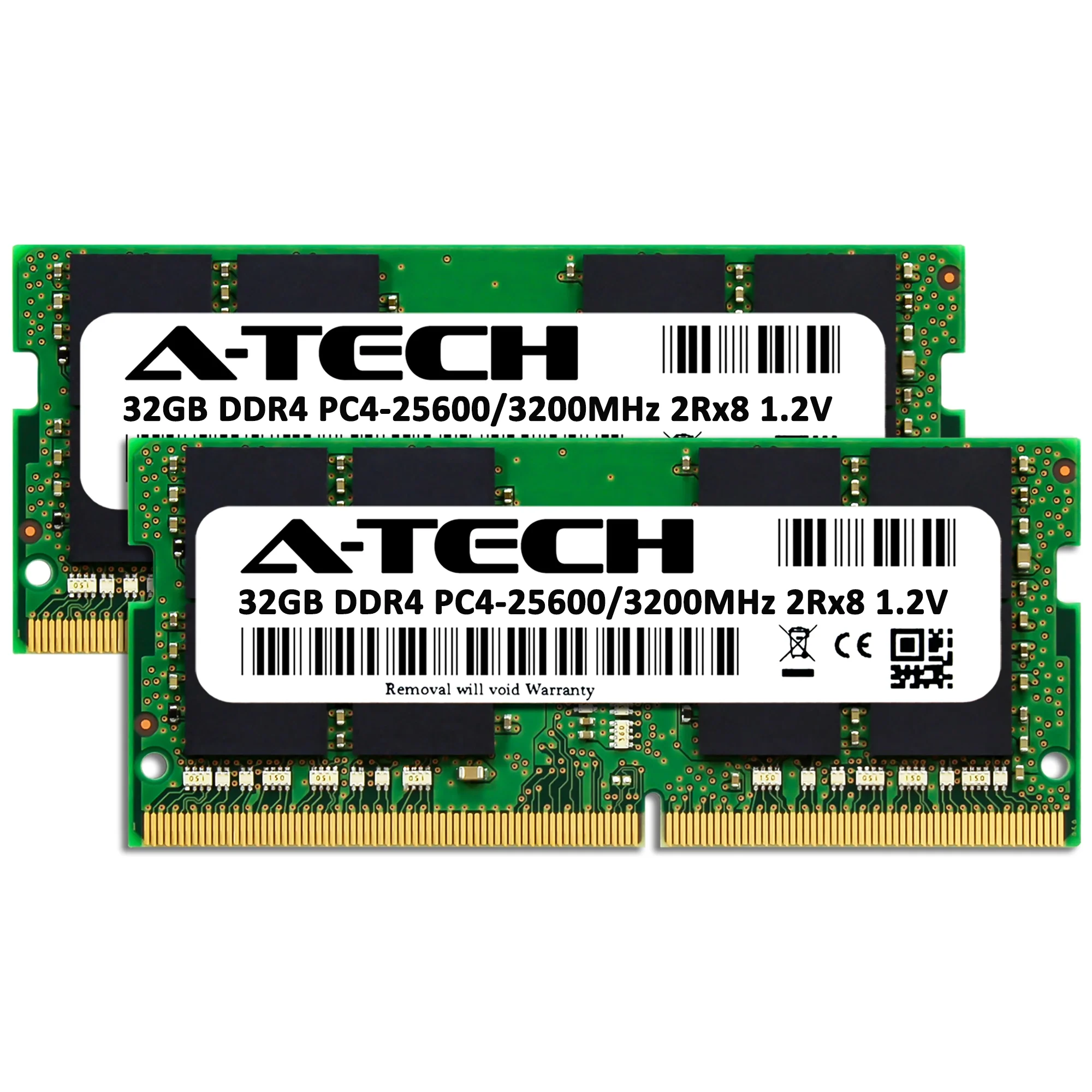 MSI GF75 Thin 10SC Memory RAM | 64GB Kit (2x32GB)  DDR4 3200MHz (PC4-25600) SODIMM - Image 2