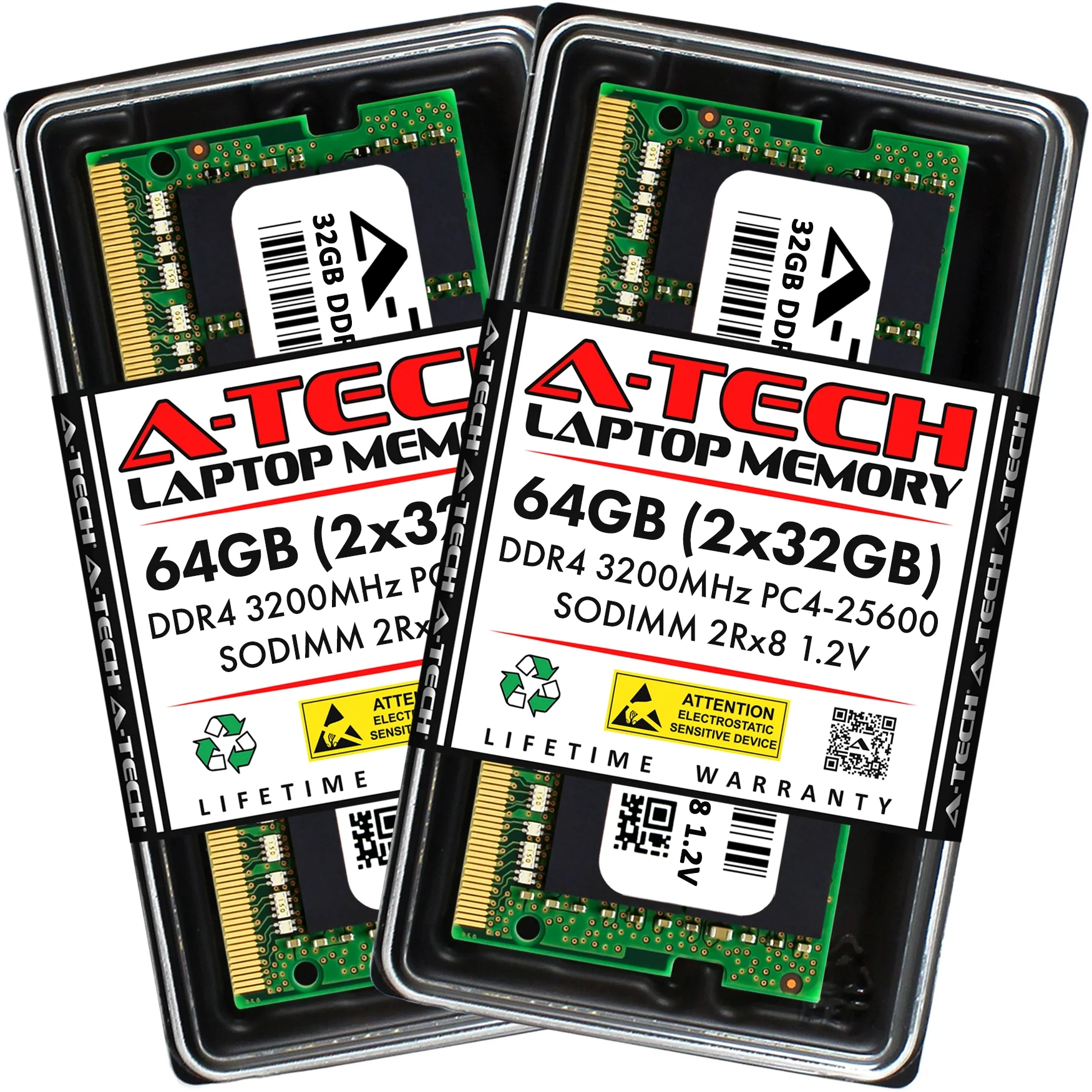 MSI GF75 Thin 10SCXK Memory RAM | 64GB Kit (2x32GB)  DDR4 3200MHz (PC4-25600) SODIMM