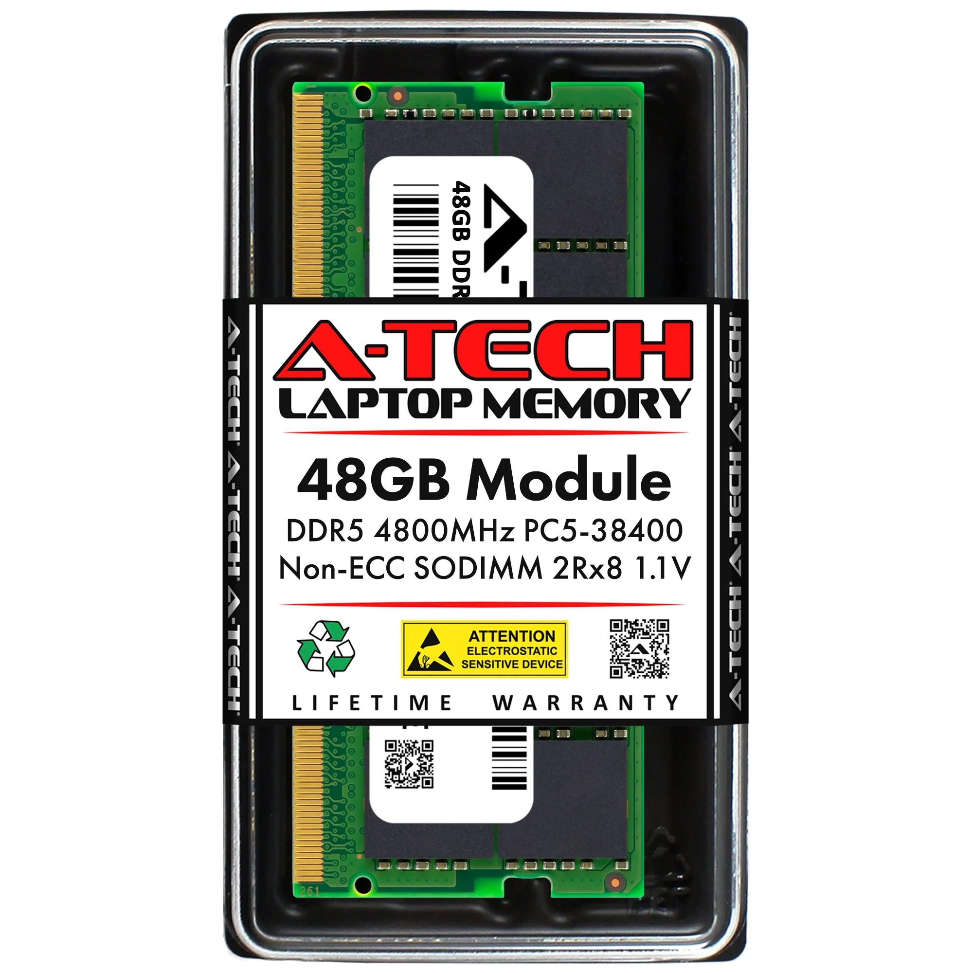 MSI Vector GP68 HX 13VF Memory RAM | 48GB 2Rx8 DDR5 4800MHz (PC5-38400) SODIMM