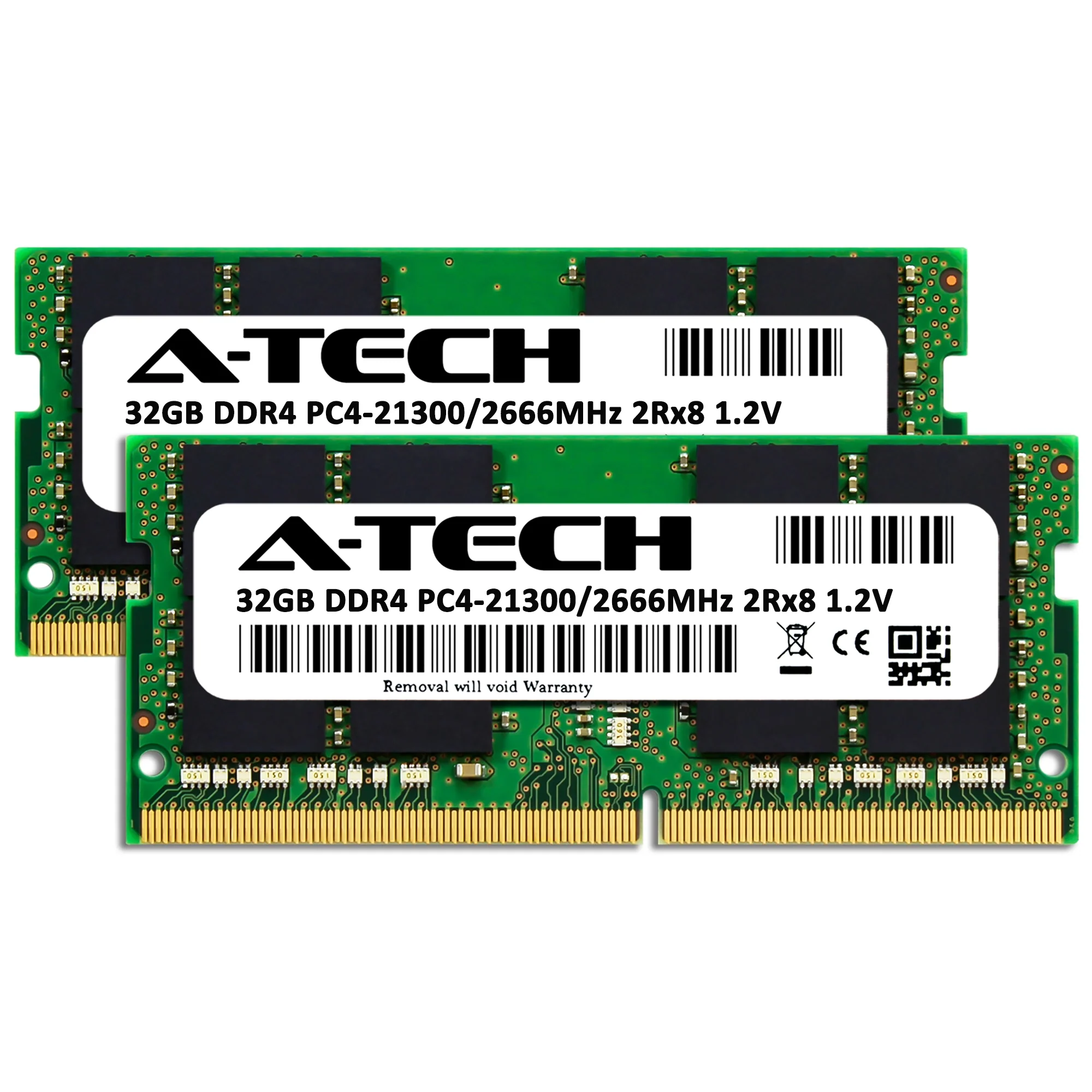 MSI WP65 Memory RAM | 64GB Kit (2x32GB)  DDR4 2666MHz (PC4-21300) SODIMM - Image 2