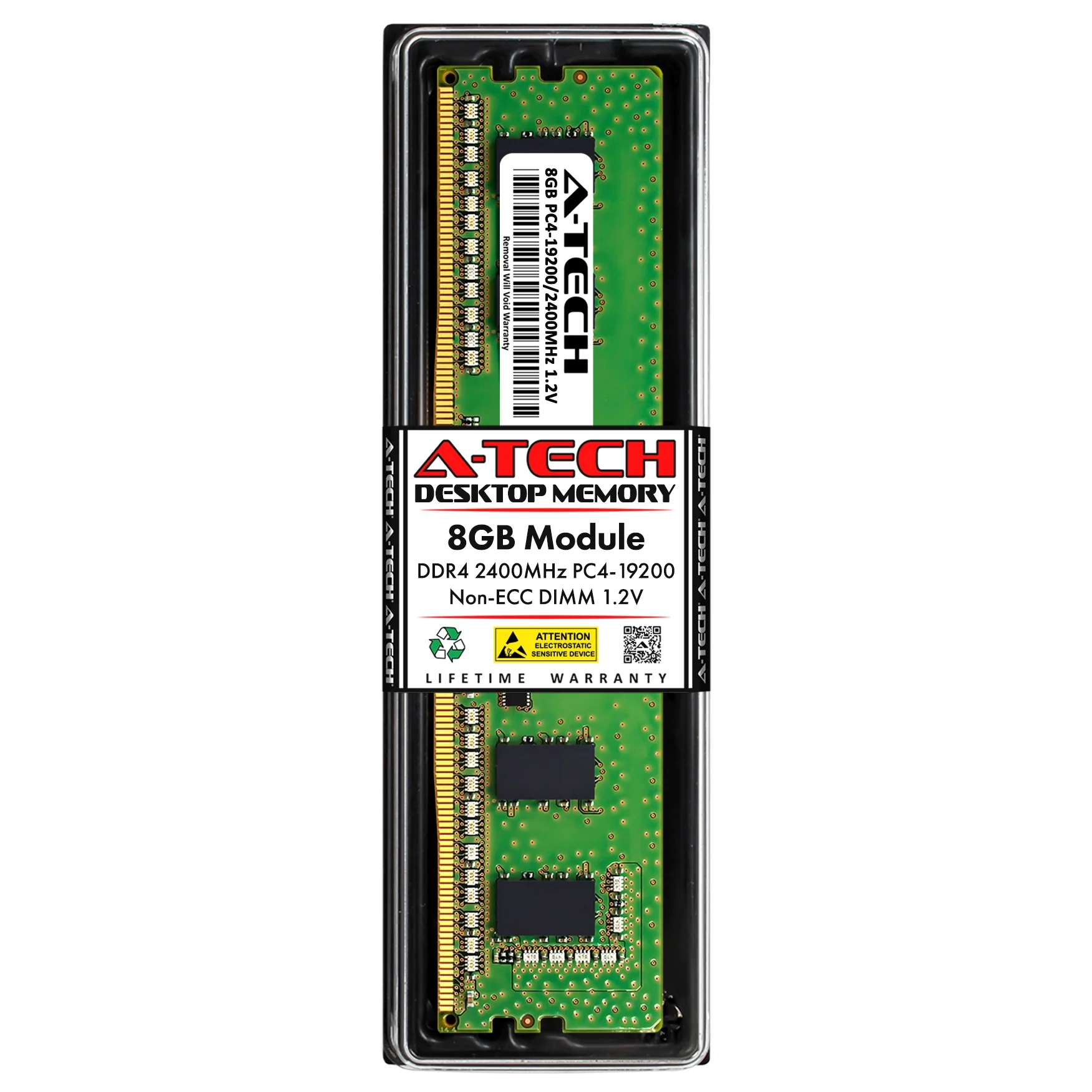 MSI Z170A PC MATE Memory RAM | 8GB DDR4 2400MHz (PC4-19200) Non-ECC DIMM