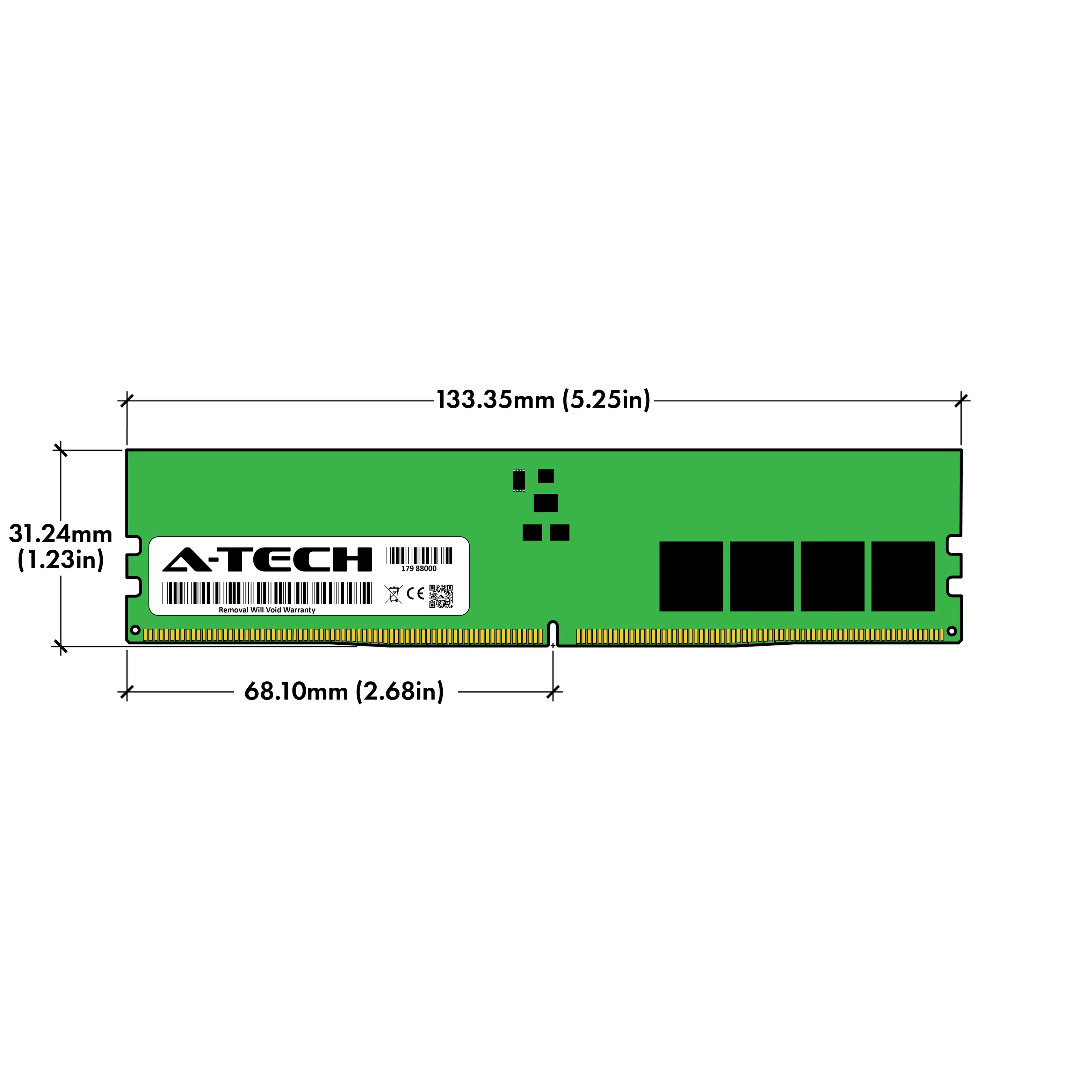 Micron MTC8C1084S1UC56BD1 Equivalent 16GB PC5-44800 DIMM Memory RAM - Image 3
