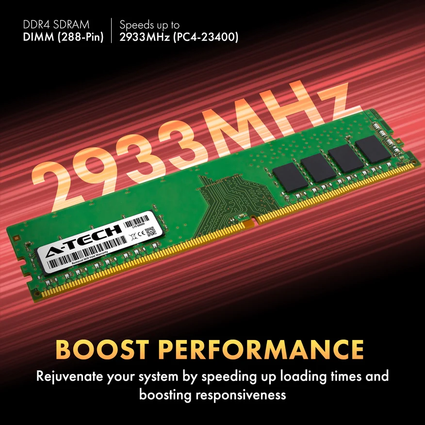 QNAP TS-1655-8G Memory RAM | 128GB Kit (4x32GB) 2Rx8 DDR4 2933MHz (PC4-23400) Non-ECC DIMM - Image 4