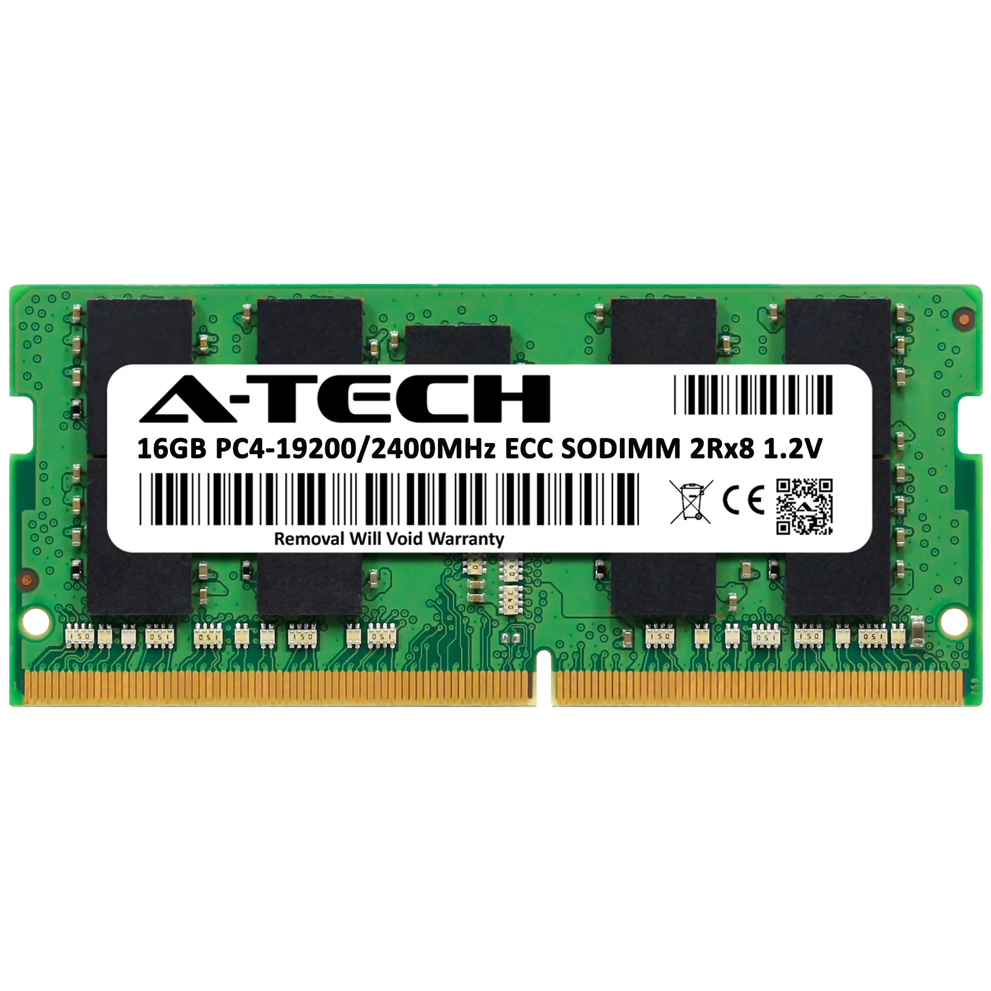 QNAP TS-473A-8G Memory RAM | 16GB 2Rx8 DDR4 2400MHz (PC4-19200) ECC SODIMM - Image 2