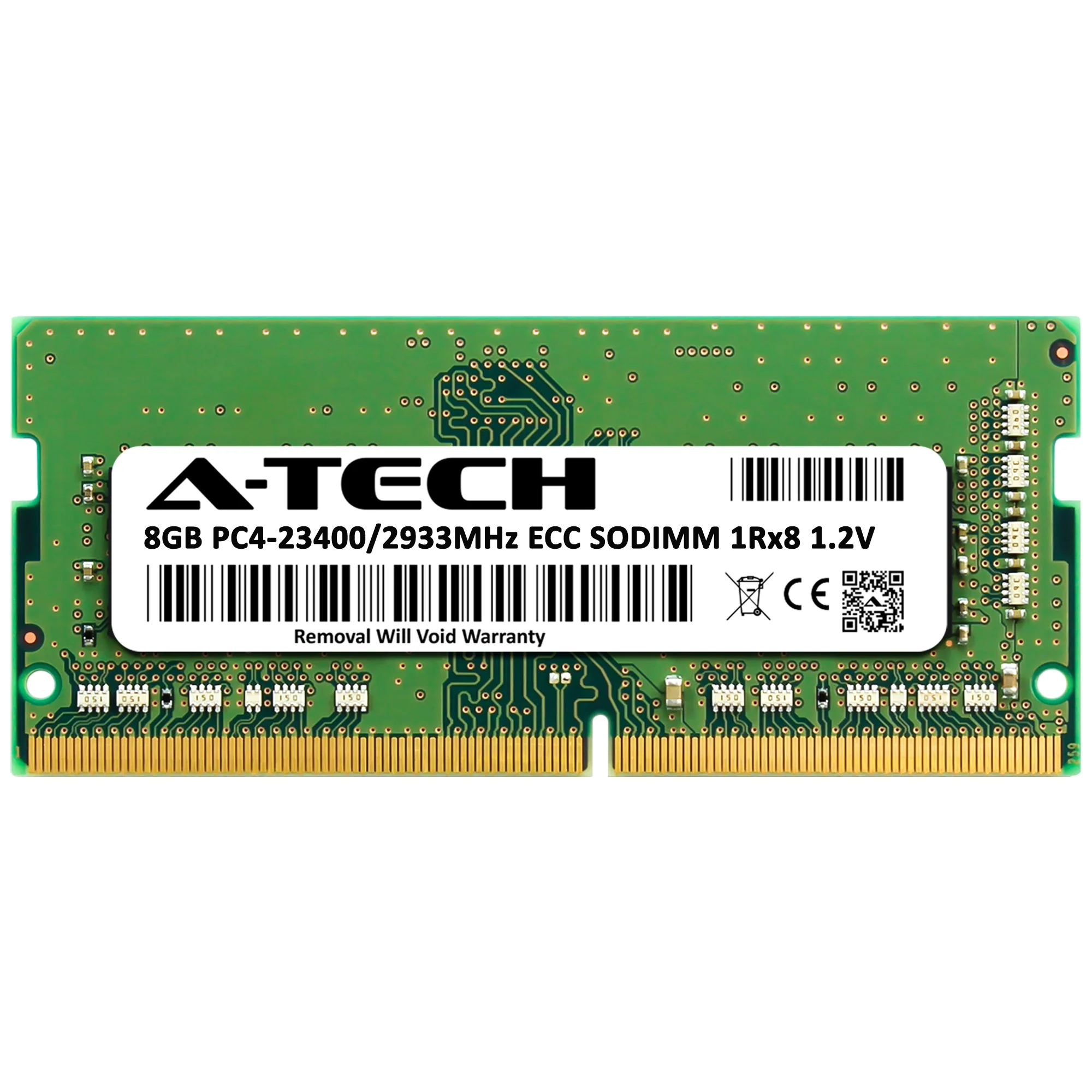 QNAP TS-855eU-RP-8G Memory RAM | 8GB 1Rx8 DDR4 2933MHz (PC4-23400) ECC SODIMM - Image 2