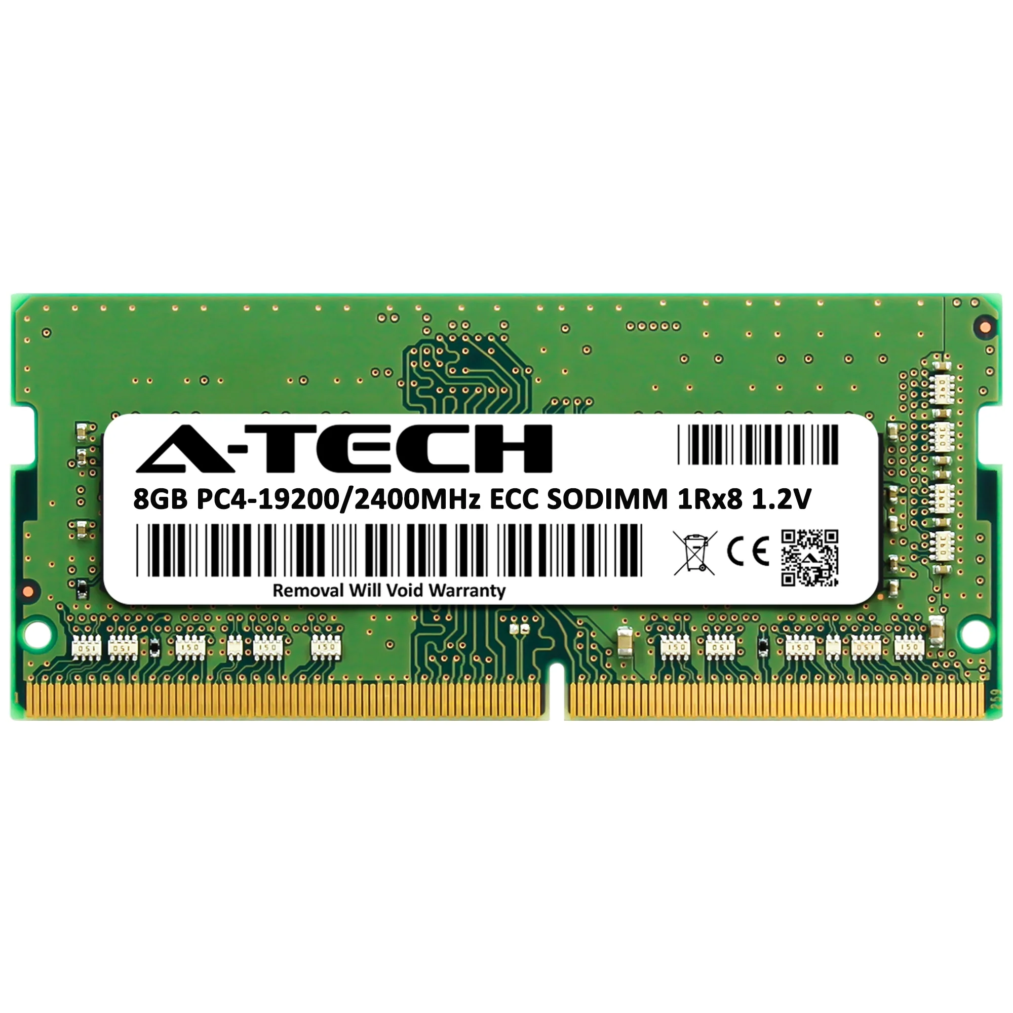 QNAP TS-873A-8G Memory RAM | 8GB 1Rx8 DDR4 2400MHz (PC4-19200) ECC SODIMM - Image 2