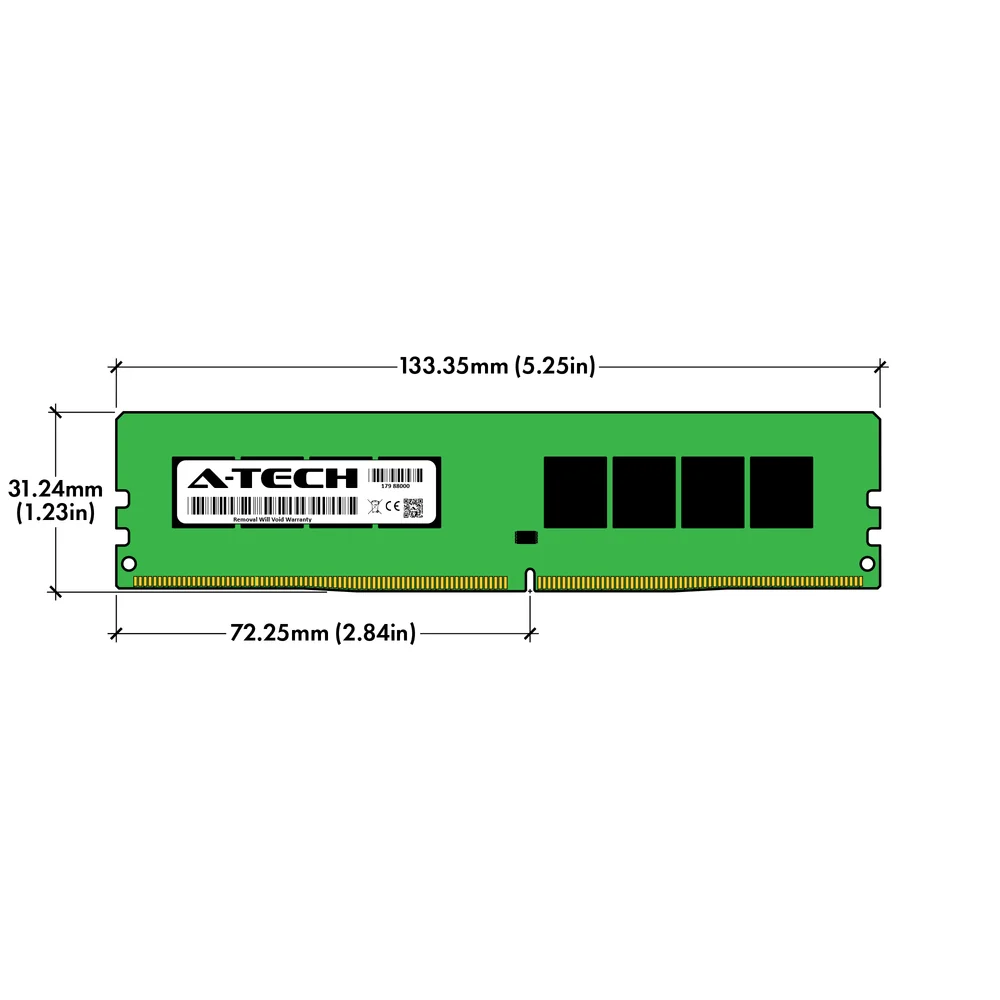 QNAP TS-977XU-RP-1200-32G Memory RAM | 64GB Kit (4x16GB) 2Rx8 DDR4 2666MHz (PC4-21300) Non-ECC DIMM - Image 3