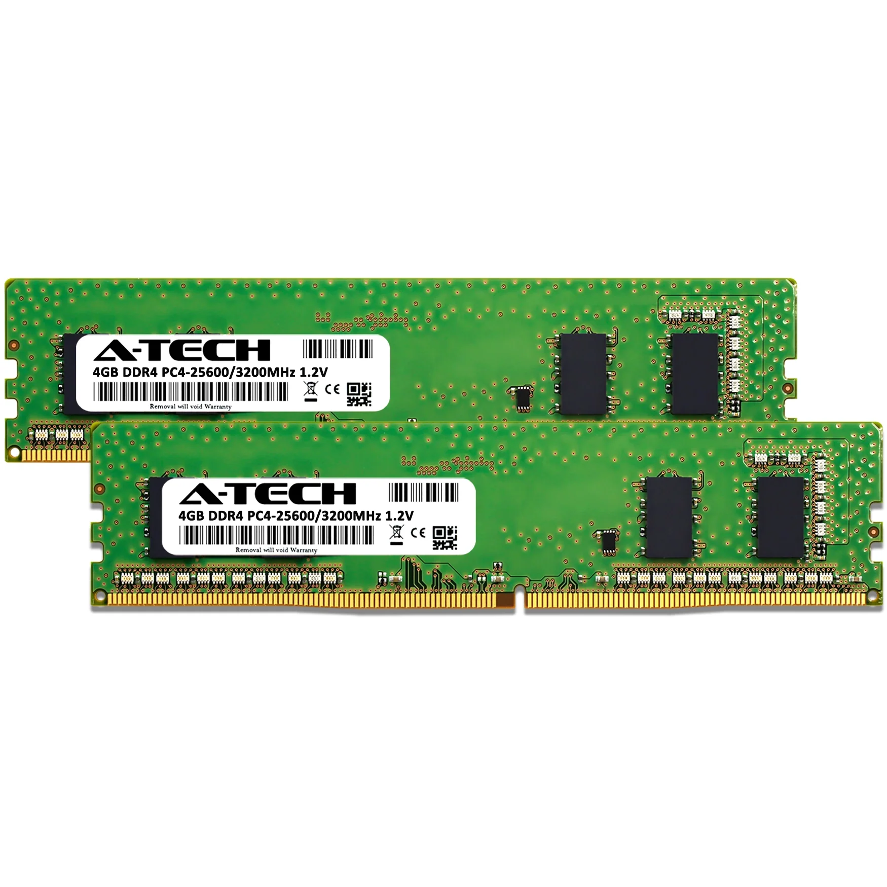 QNAP TS-h1277XU-RP-3700X-128G Memory RAM | 8GB Kit (2x4GB)  DDR4 3200MHz (PC4-25600) Non-ECC DIMM - Image 2