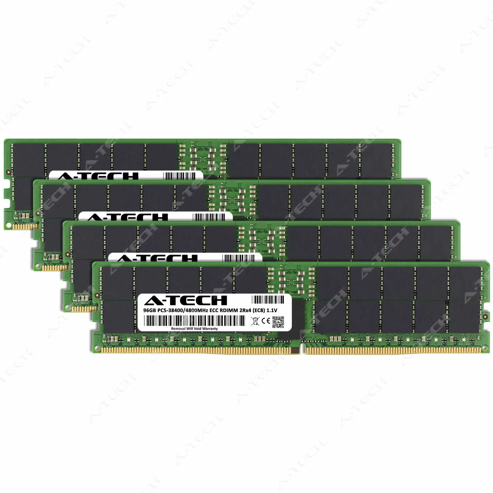 ThinkMate QH12 Memory RAM | 384GB Kit (4x96GB) 2Rx4 DDR5 4800MHz (PC5-38400) EC8 RDIMM - Image 2