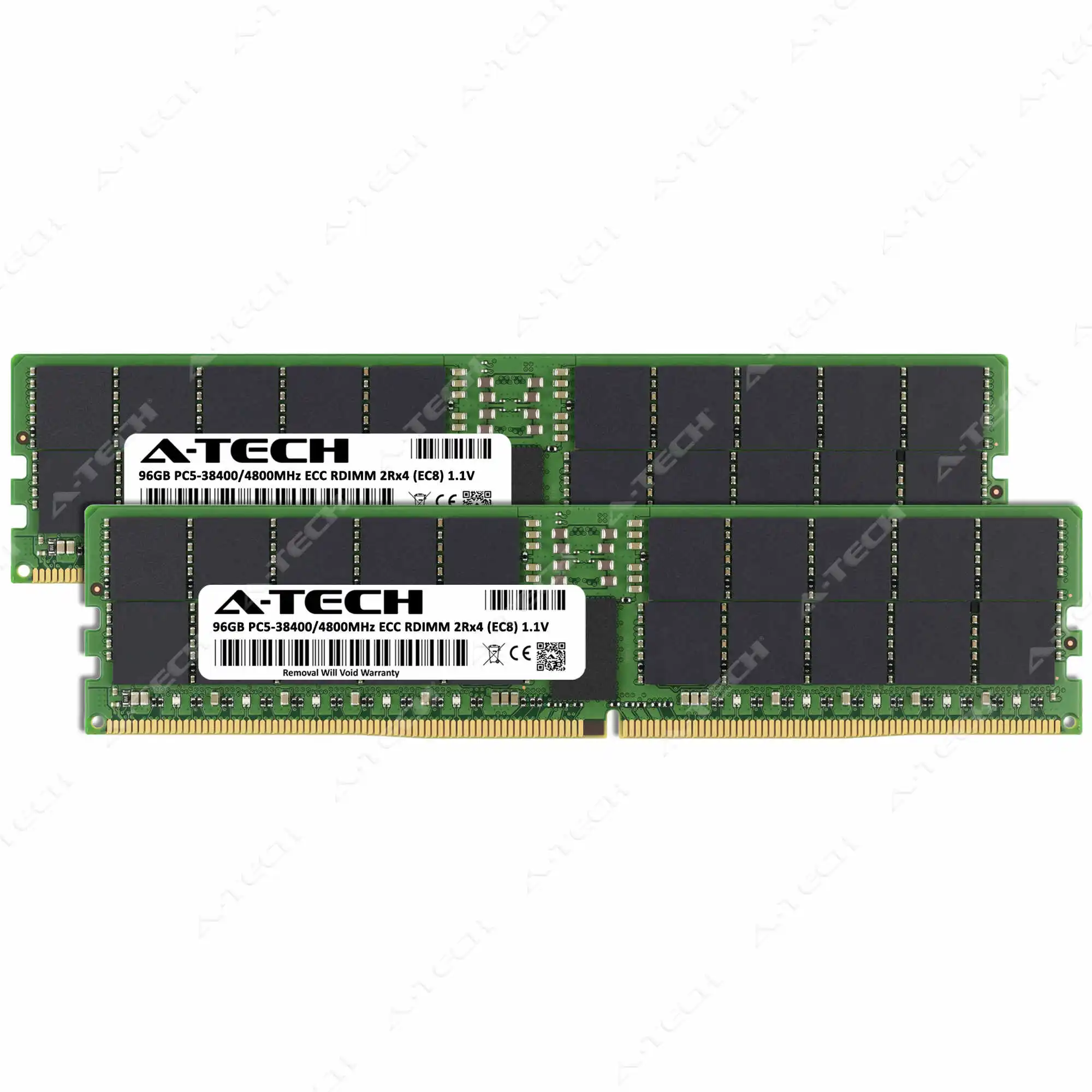 ThinkMate QH8 Memory RAM | 192GB Kit (2x96GB) 2Rx4 DDR5 4800MHz (PC5-38400) EC8 RDIMM - Image 2
