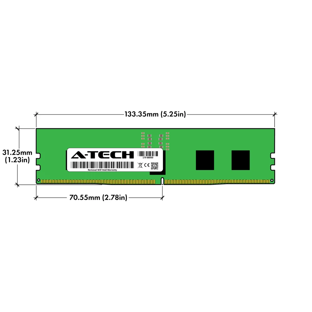 Tyan FT65T-B8050 Memory RAM | 64GB Kit (4x16GB) 1Rx8 DDR5 4800MHz (PC5-38400) EC8 RDIMM - Image 3