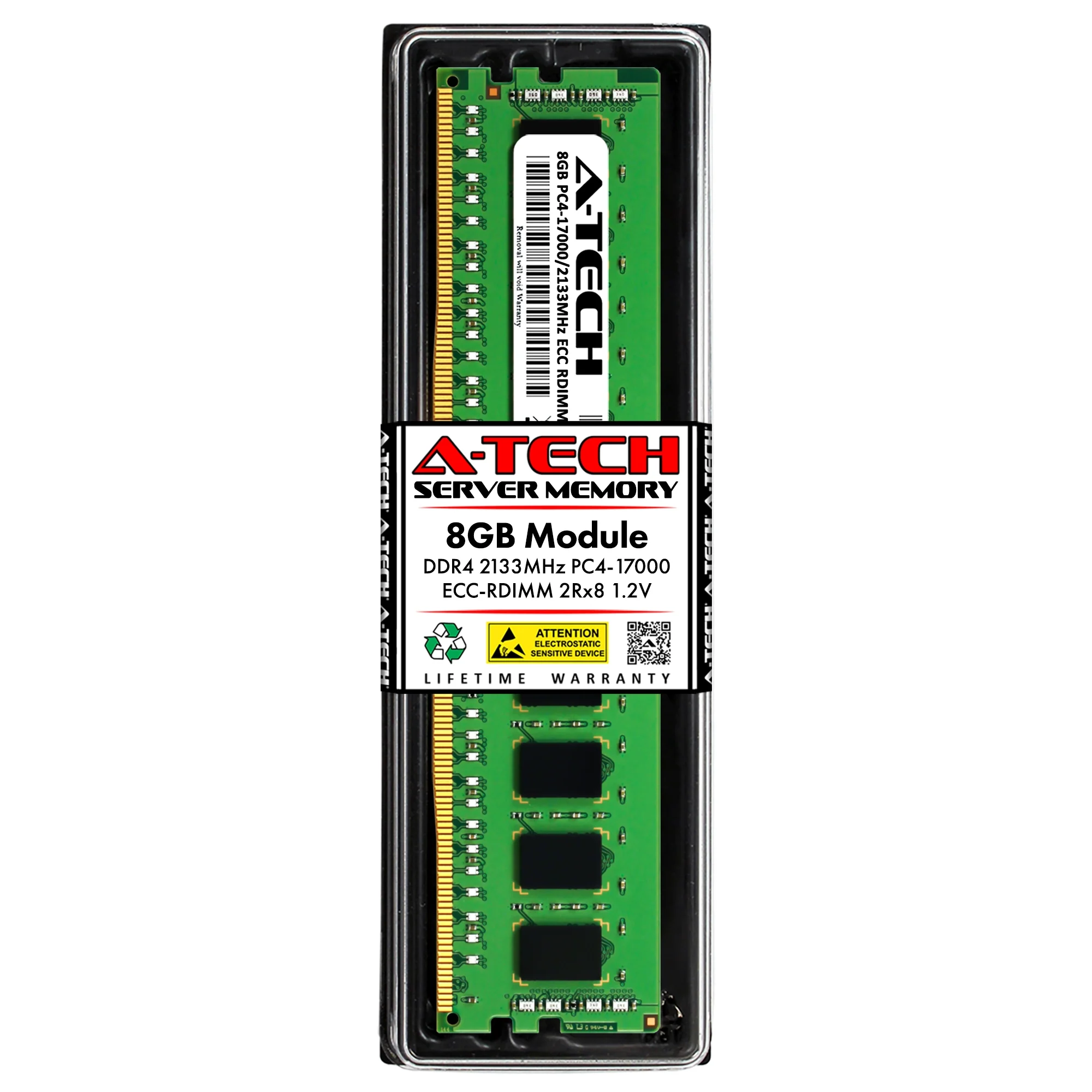Tyan S5620 Memory RAM | 8GB 2Rx8 DDR4 2133MHz (PC4-17000) RDIMM
