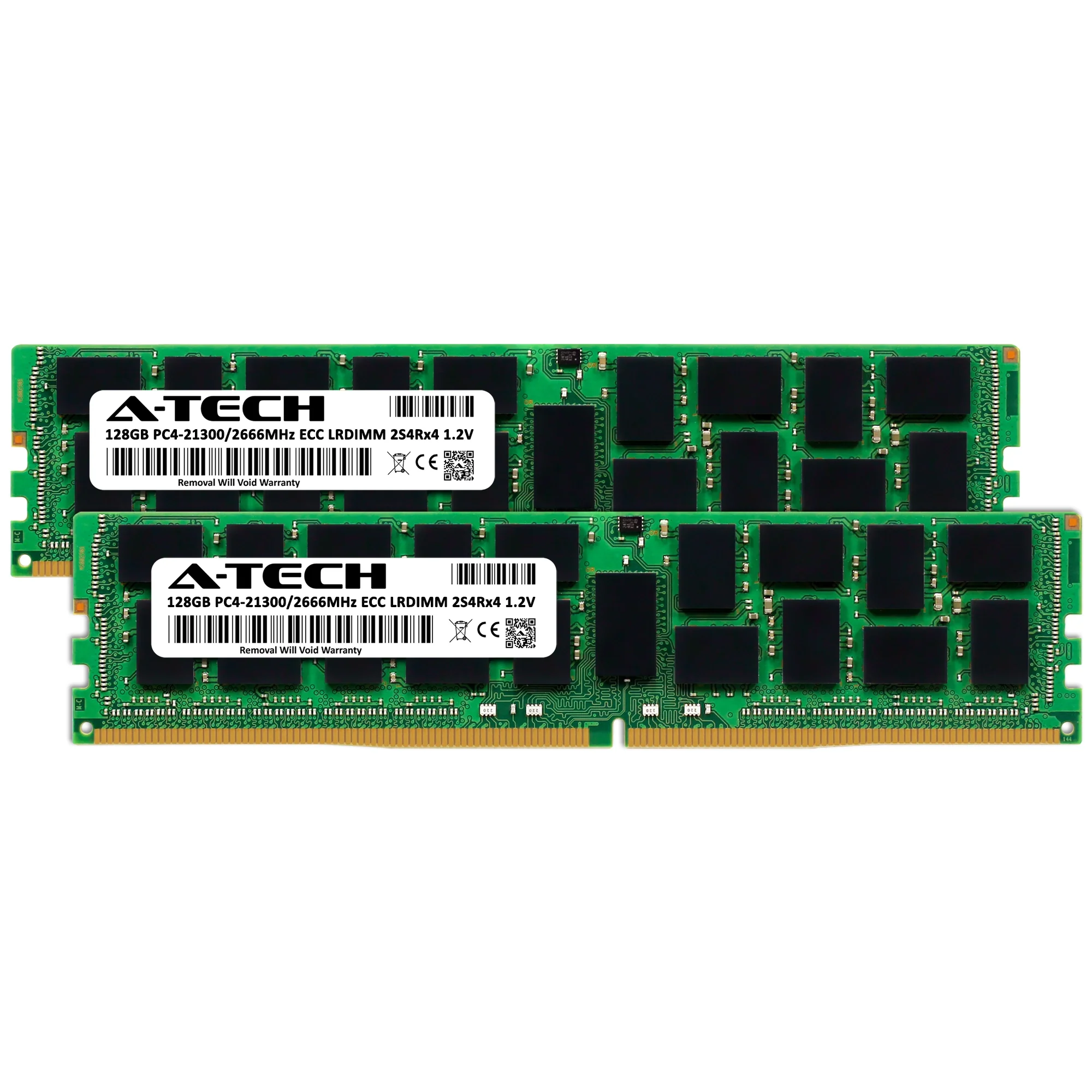 Tyan Thunder TN70EB7106 Memory RAM | 256GB Kit (2x128GB) 2S4rx4 DDR4 2666MHz (PC4-21300) LRDIMM - Image 2